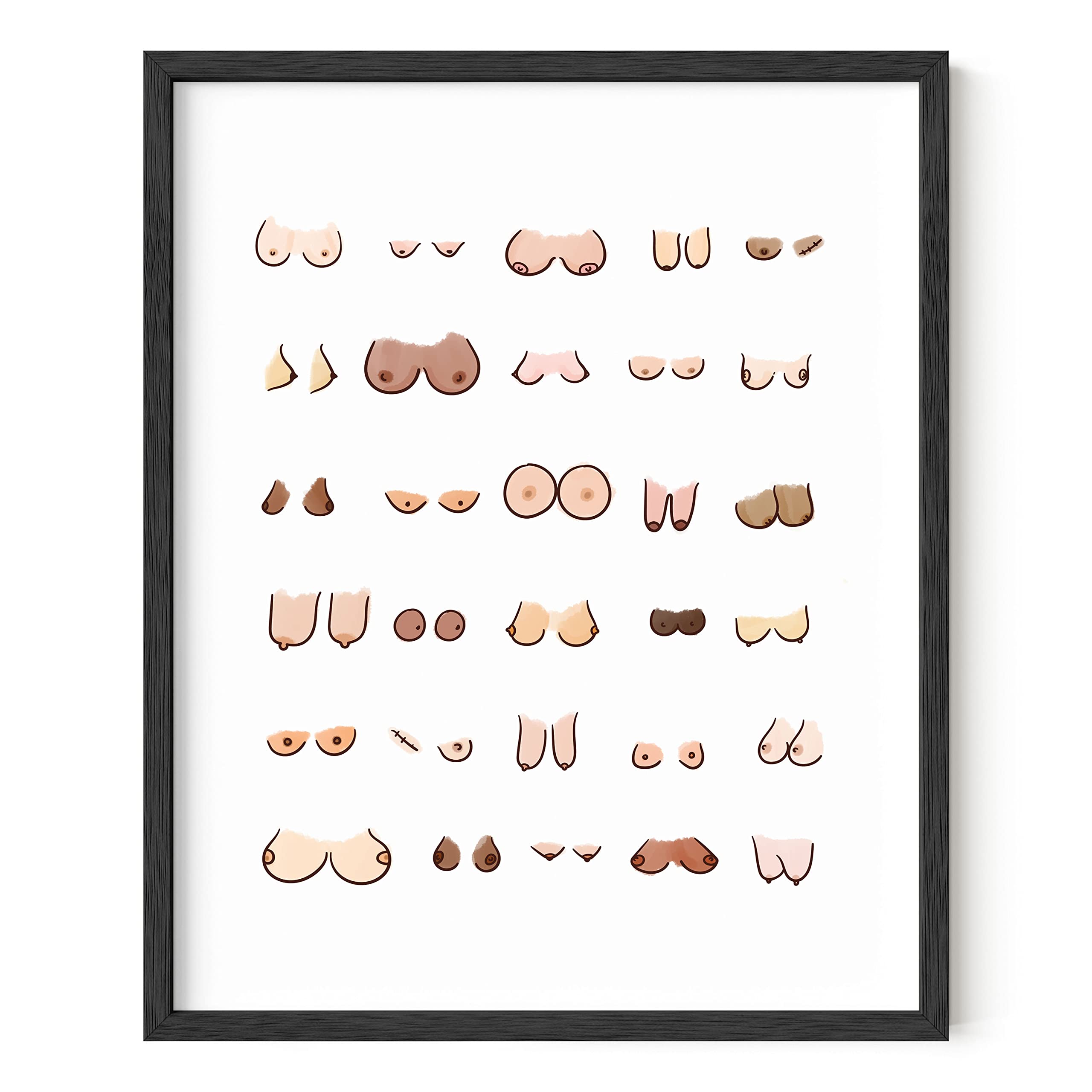 Haus And Hues Funny Bathroom Wall Art - Bathroom Wall Art Decor, Bathroom Prints, Funny Bathroom Art Posters, Bathroom Artwork F