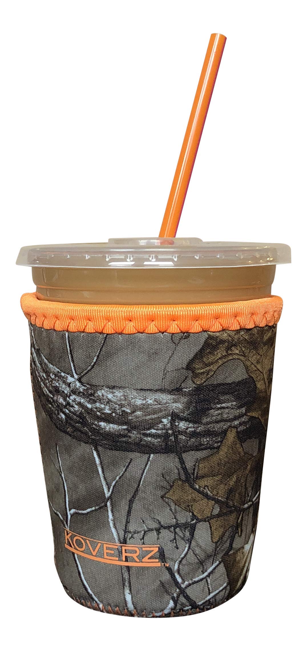 Koverz Iced Coffee Sleeve, Insulated Neoprene Cup Sleeve, Fits a 16 Oz. Coffee Cup, Washable and Reusable, Iced Coffee Accessori
