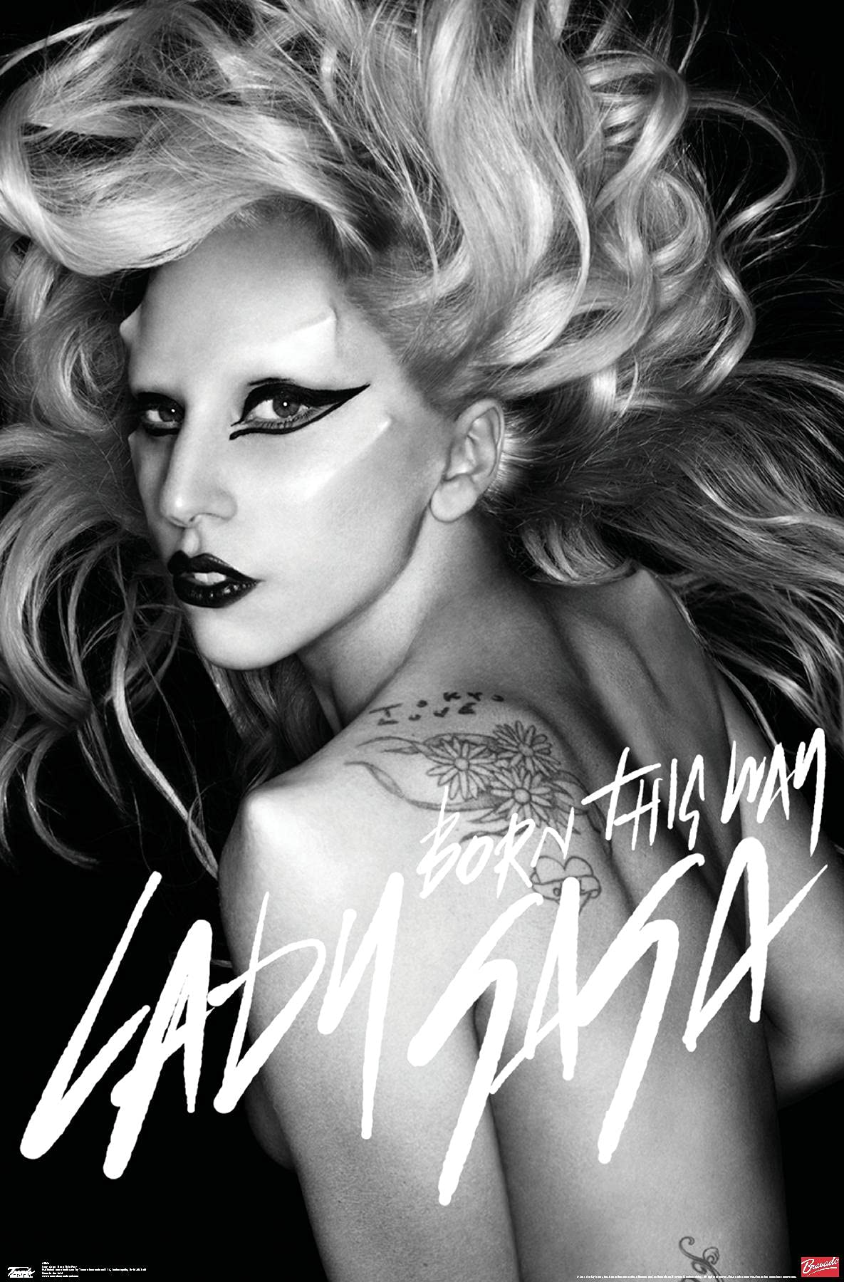Trends International Lady Gaga - Born This Way Wall Poster, 14.725'' X 22.375'', Premium Unframed Version