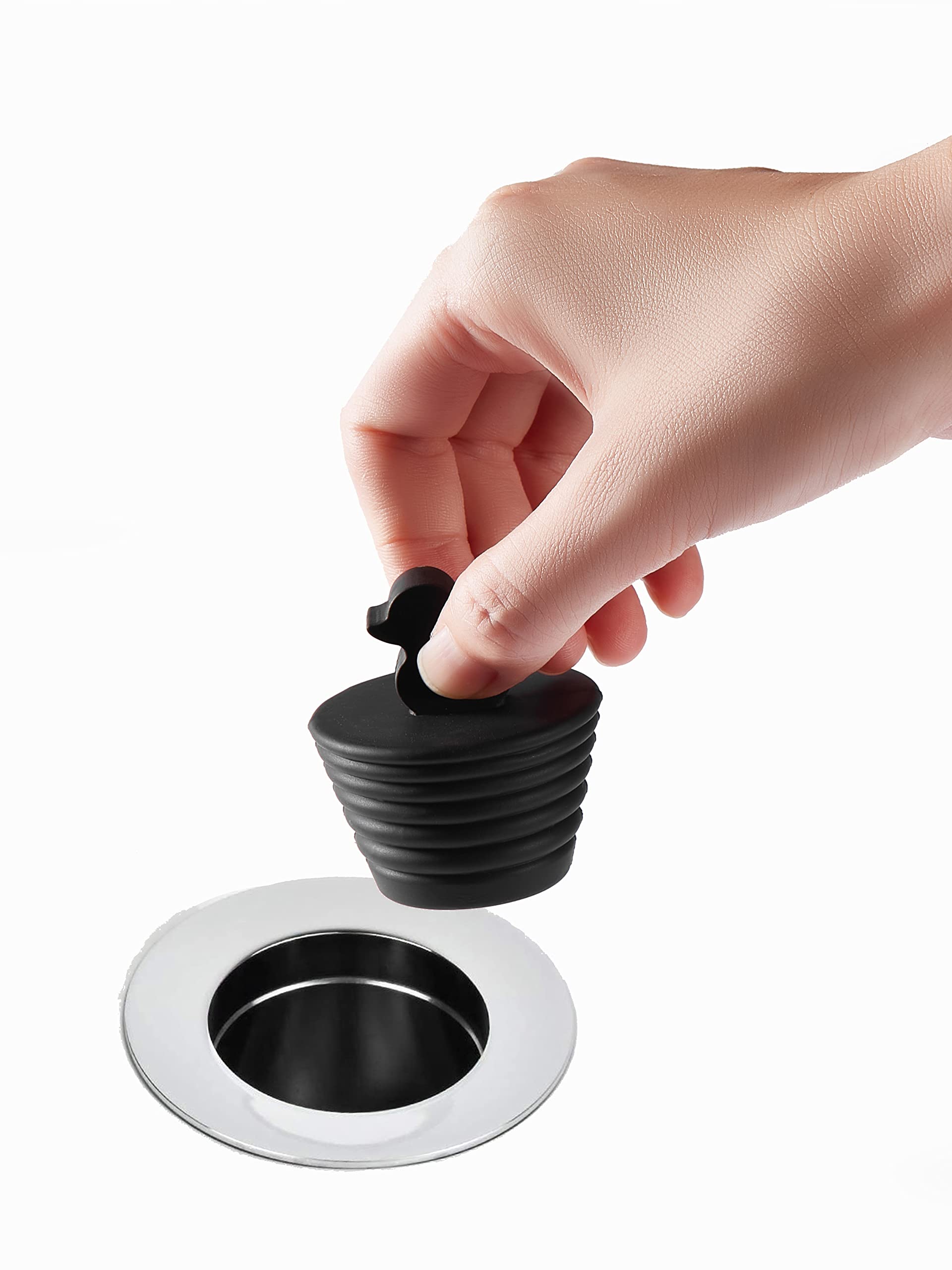 Bathtub Stopper 2 Pcs Universal Tub Stopper Kitchen Silicone Bath Plug Cute Bathtub Drain Stopper Plug For Bathroom Sink And Bat