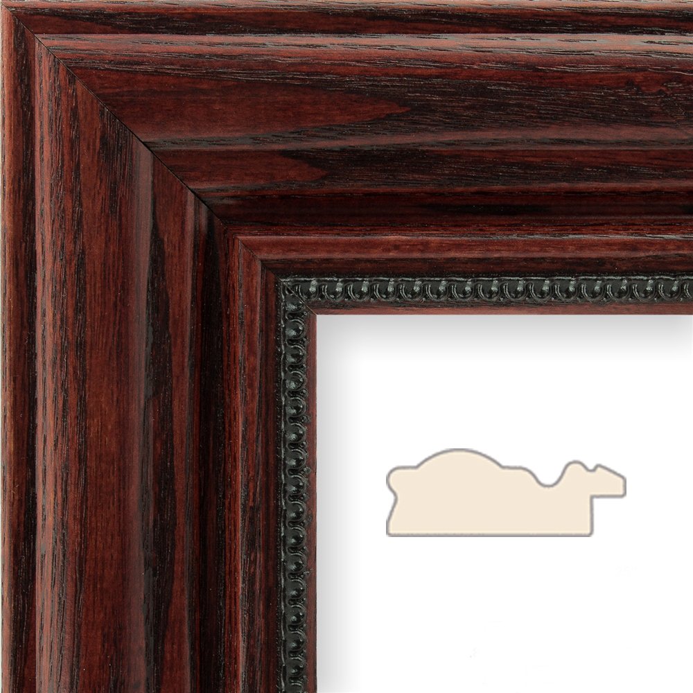 Push Pin Travel Maps - Executive Us - Solid Wood Cherry Framed Pin Map For Tracking Your Travels - 27.5'' X 39.5'' - 8 Handcraft