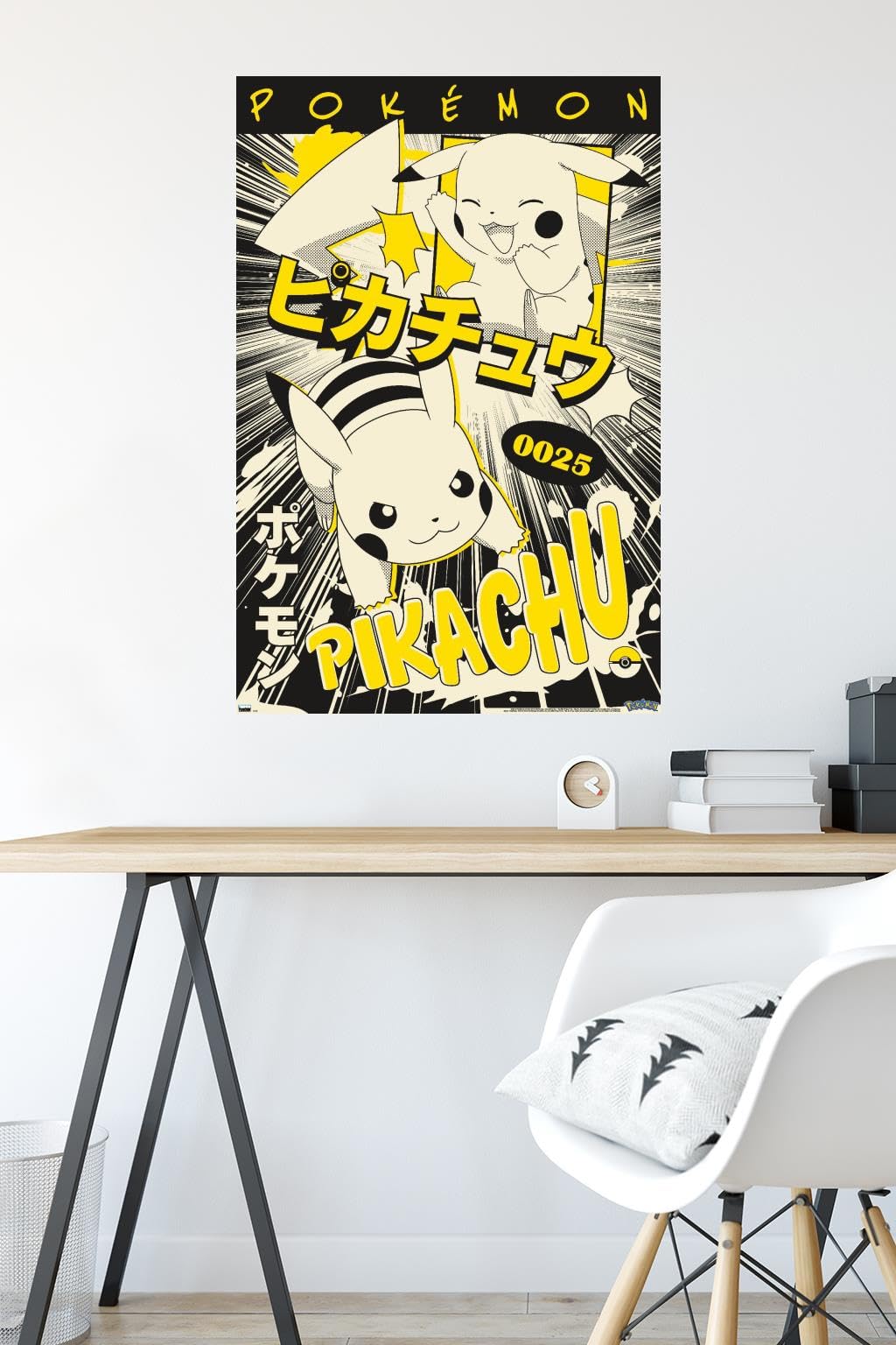 Trends International Pok  Mon - Pikachu Anime Wall Poster