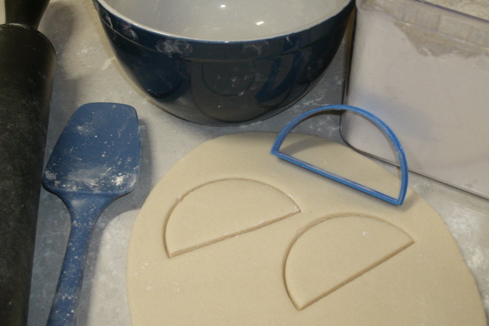 Half Circle Semicircle Shape Taco Orange Slice Cookie Cutter Usa Pr712