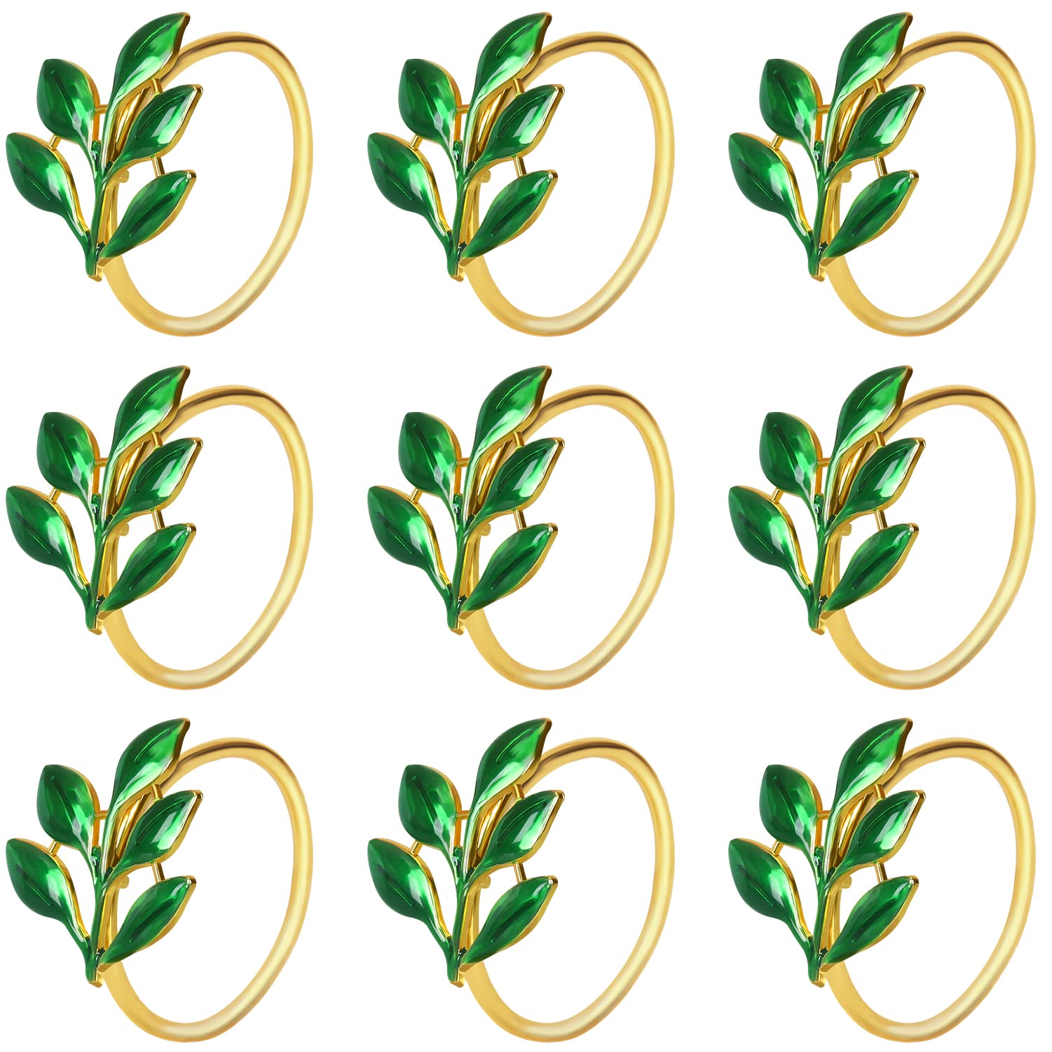 Kposiya Napkin Rings Set Of 20 Hollow Cut Metal Napkin Holder Dinning Table Setting For Wedding Party Banquet Christmas Dinner D