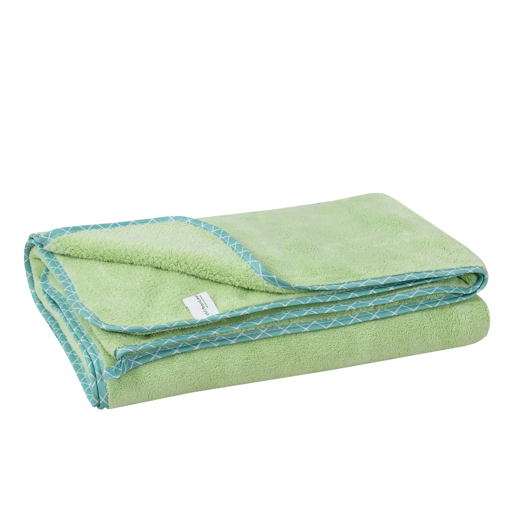Urbanleaf Microfiber Large Bath Towel | Quick Dry Super Absorbent - Bath Towel For Men And Women | Pista Green | Towel For Bath,