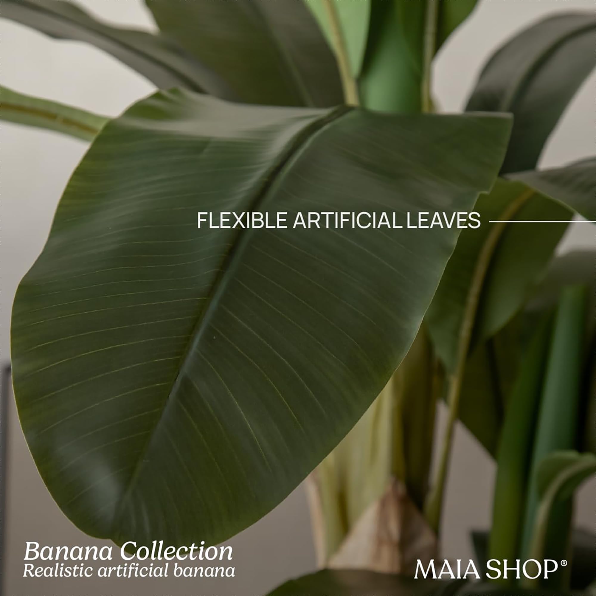 Artificial Banana Tree  Made with The Best Materials  Ideal for Home Decoration  Artificial Plant 7 feet Tall - 83 inches