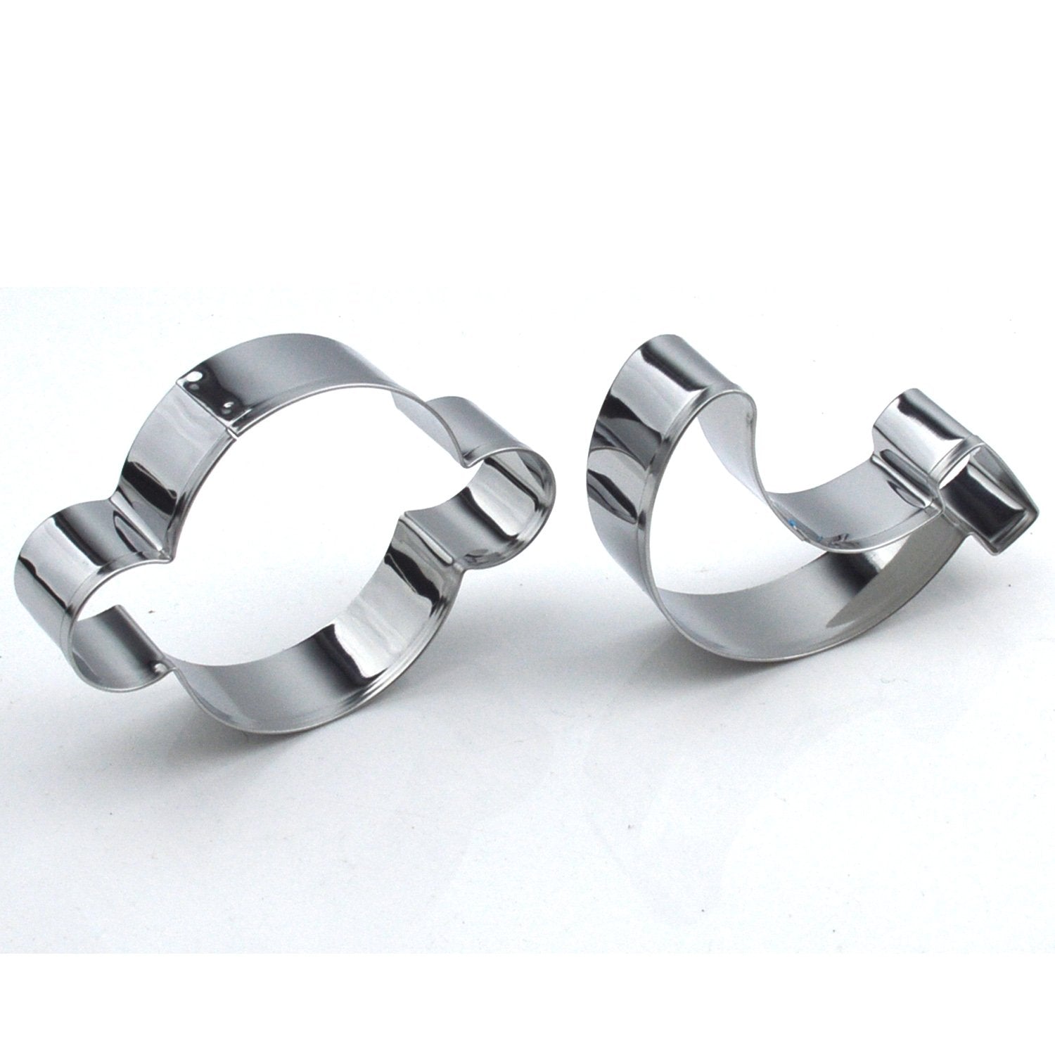 Gxhuang Monkey Banana Cookie Cutter - Stainless Steel - 2Pieces