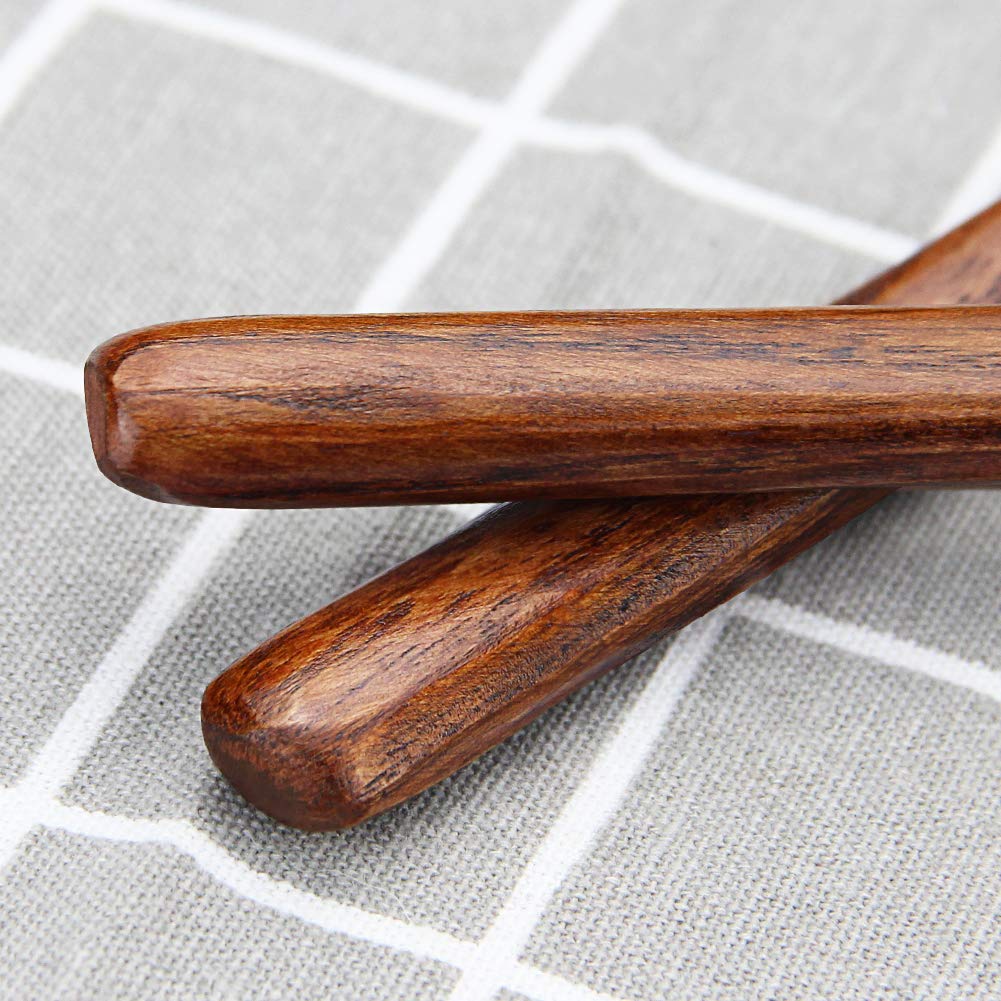 1 Pc Korean Style 10.9'' Long Handle Wooden Round Slotted Spoons For Jam Olive