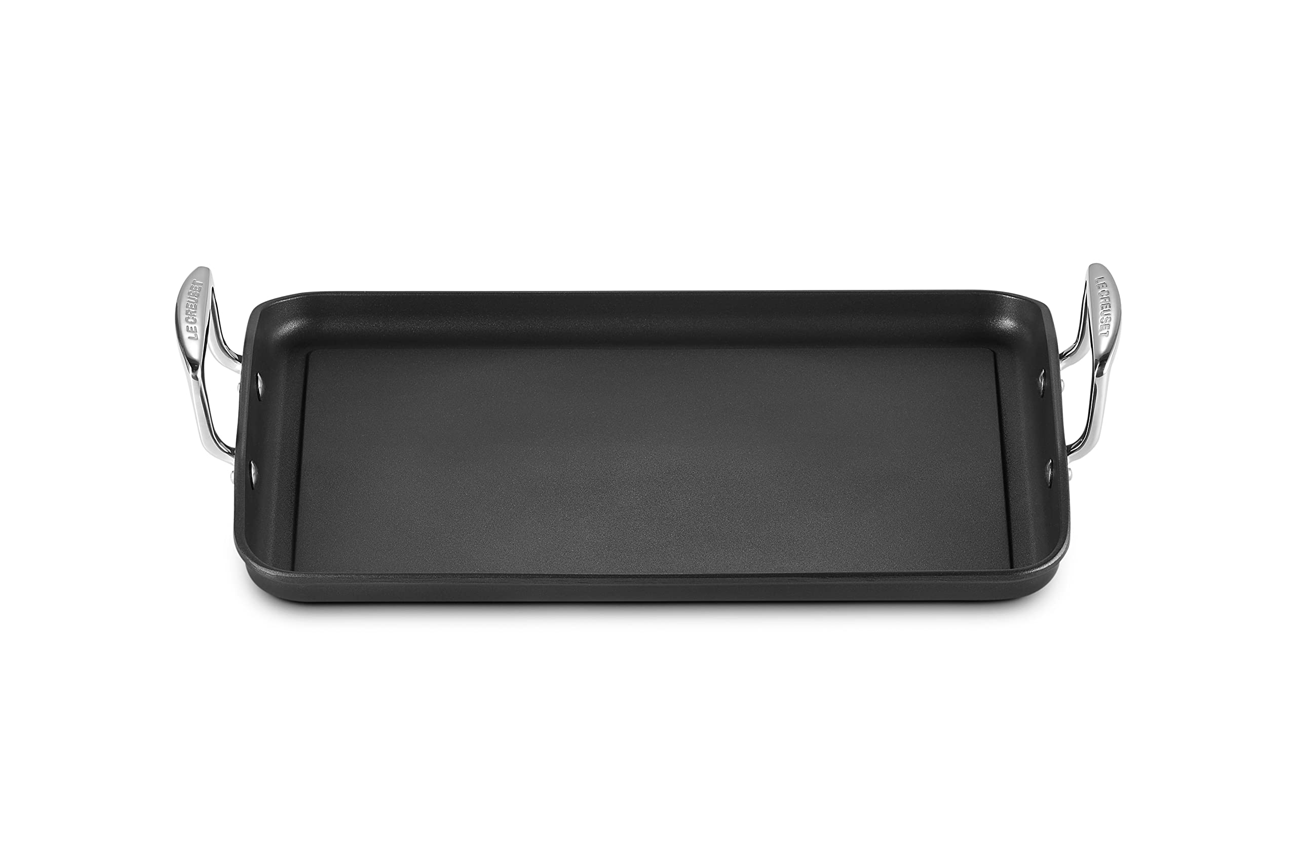Le Creuset Toughened Nonstick Pro Rectangular Griddle, 10'' X 14''