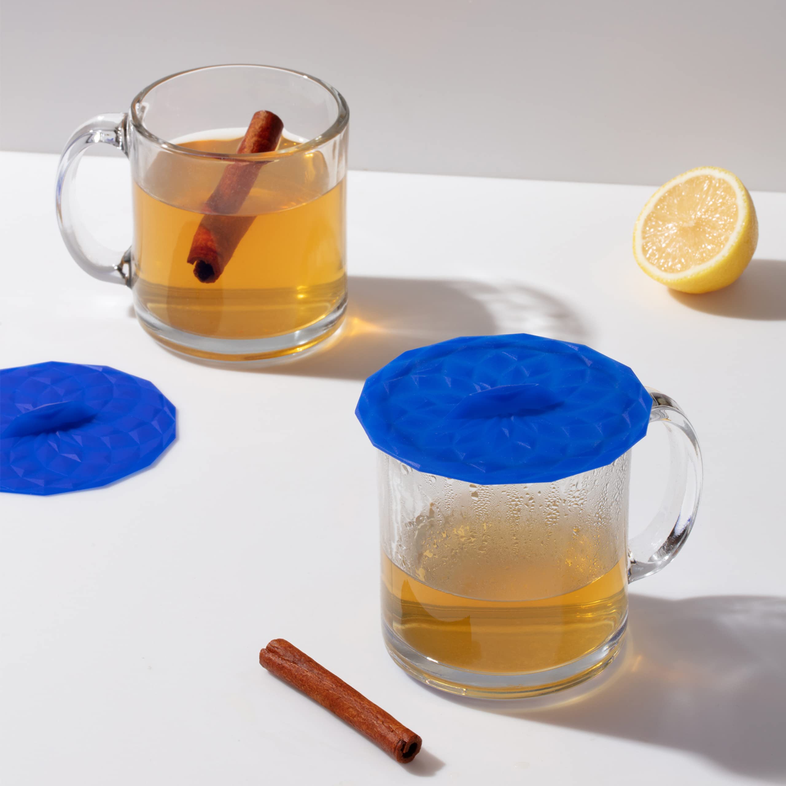 Gir Suction Round 10'' Navy Silicone Container Lid (Girld2181Nvy)