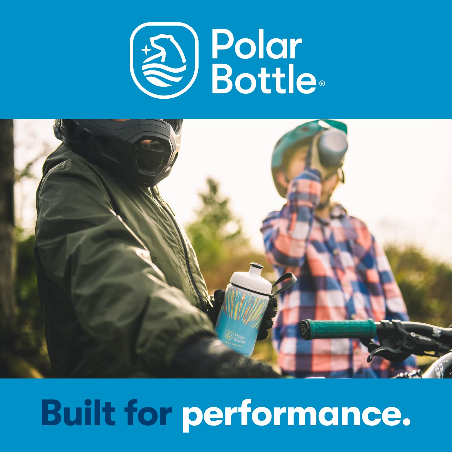 Polar Bottle Kids Insulated Water Bottle - 12Oz Campfire - Tangerine - Bpa Free Sport & Bike Water Bottle, Easy Squeeze Bottle F