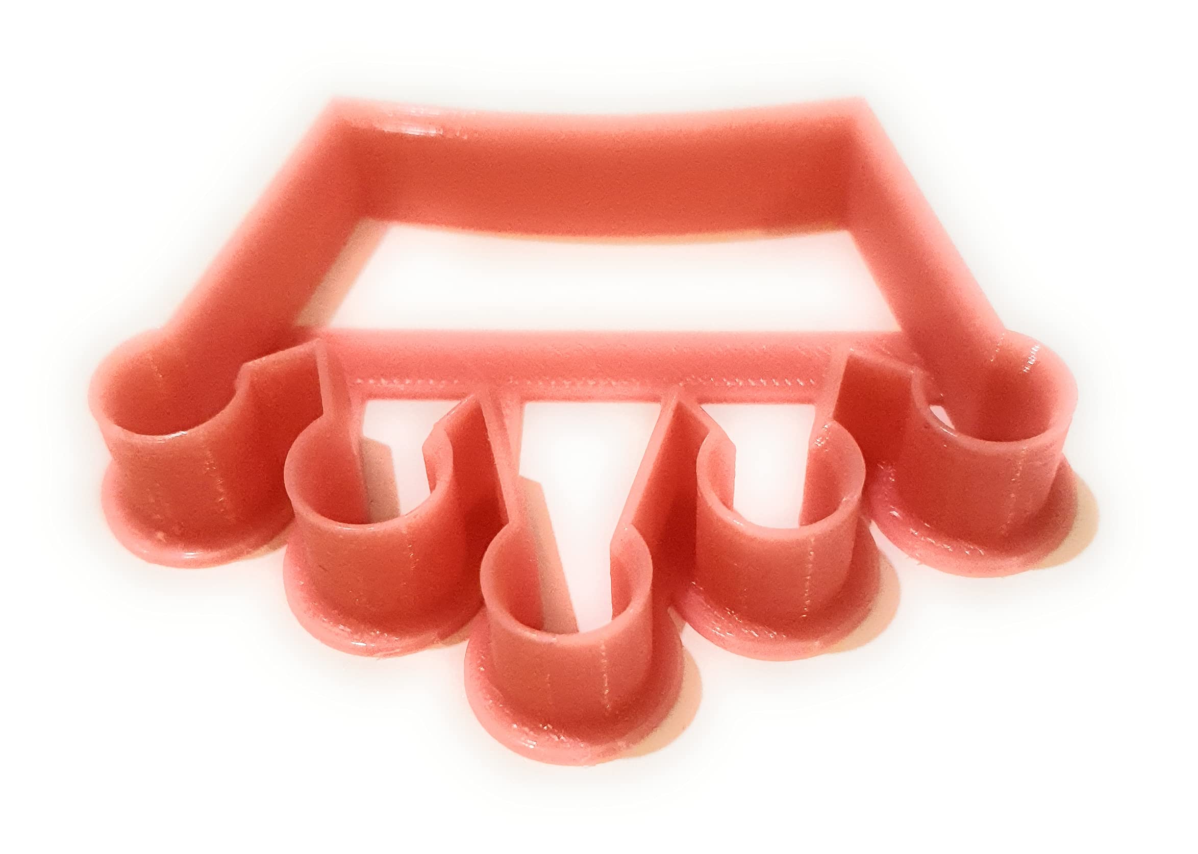 T3D Cookie Cutters Crown Cookie Cutter, Suitable For Cakes Biscuit And Fondant Cookie Mold For Homemade Treats, 3.36'' X 2.67''