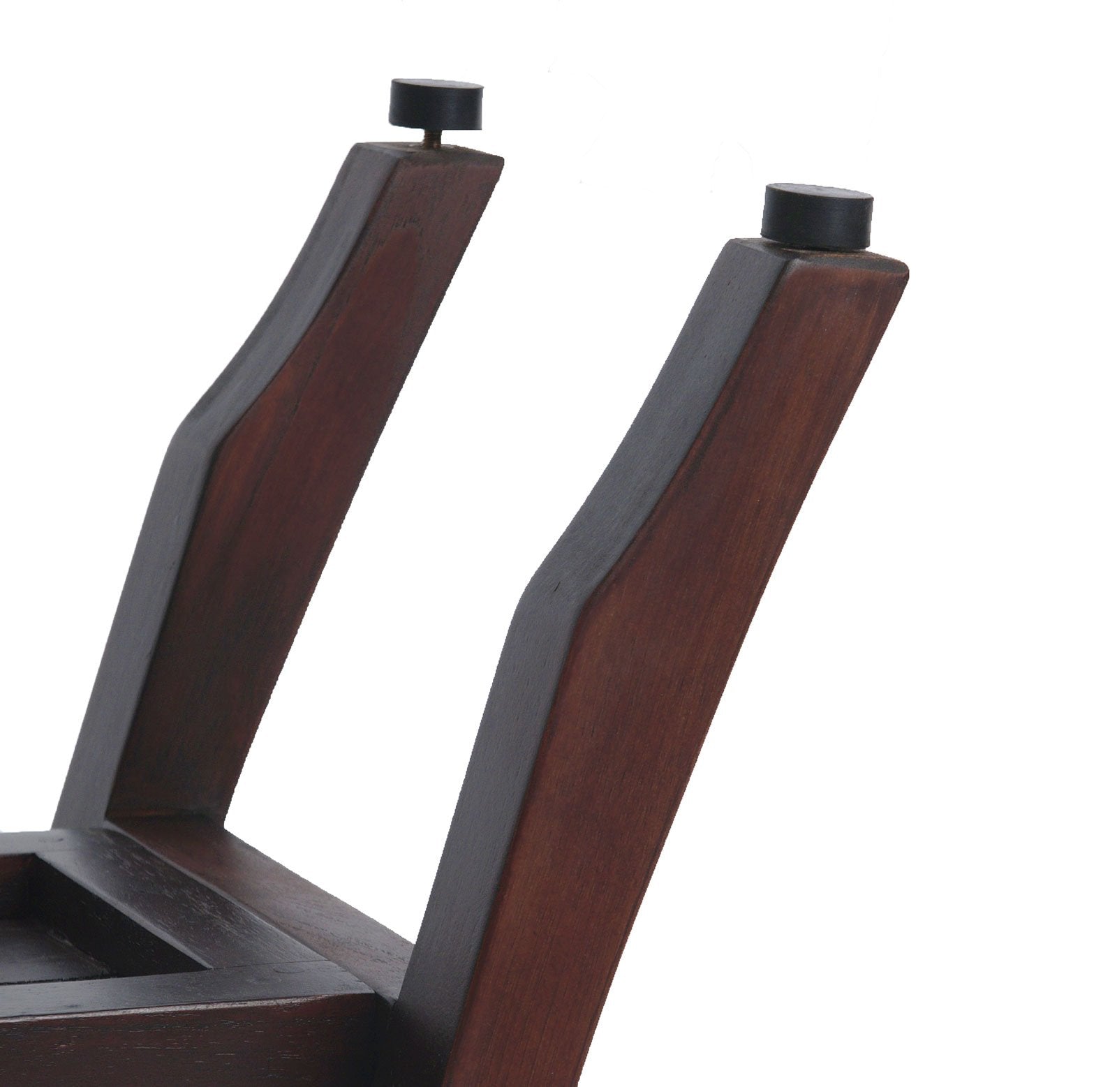 Decoteak Satori 18 Inch Shaving Waterproof Teak Wood Shower Bench Stool Seat Chair For Inside Shower Provides Safety, Storage, A