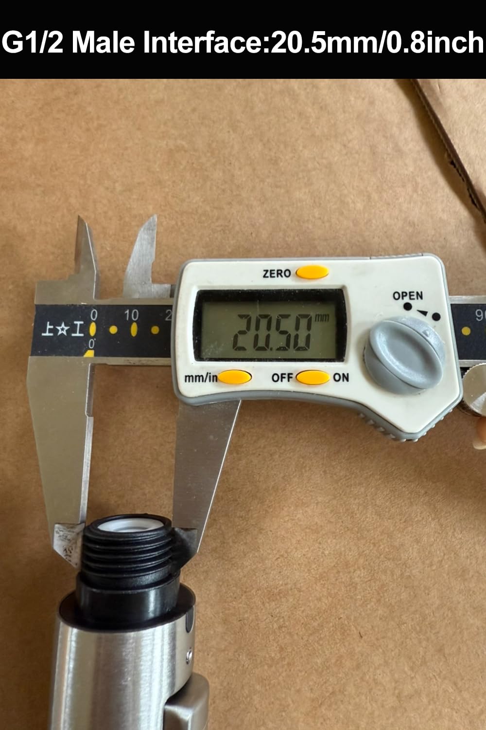 7Trees Universal Replacement Part Bathroom Kitchen Faucet Pull-Out Spray Head Water Nozzle (Stainless Steel Body)