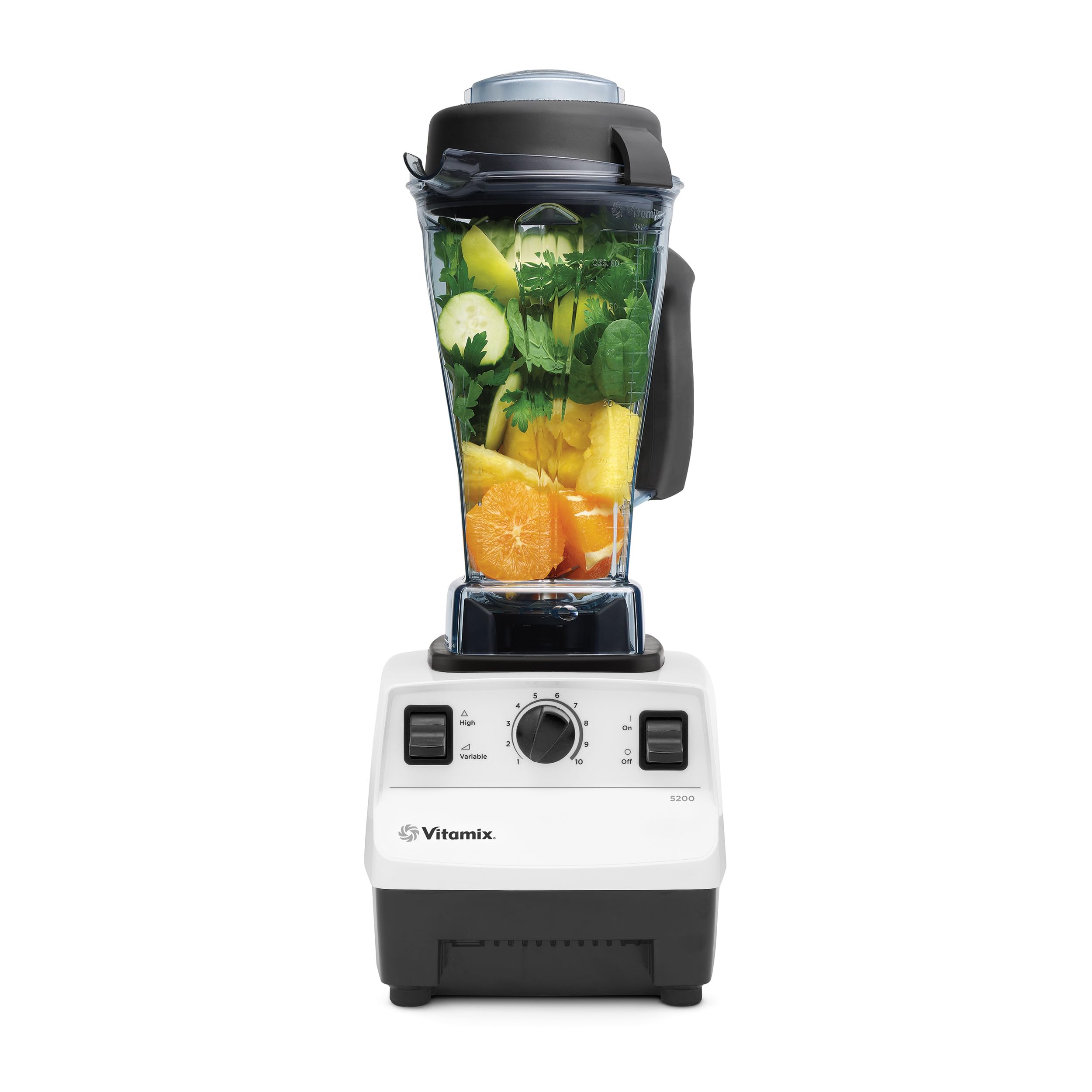 Vitamix, White 5200 Blender, Professional-Grade, 64 Oz. Container, Self-Cleaning, 64 Fl Oz