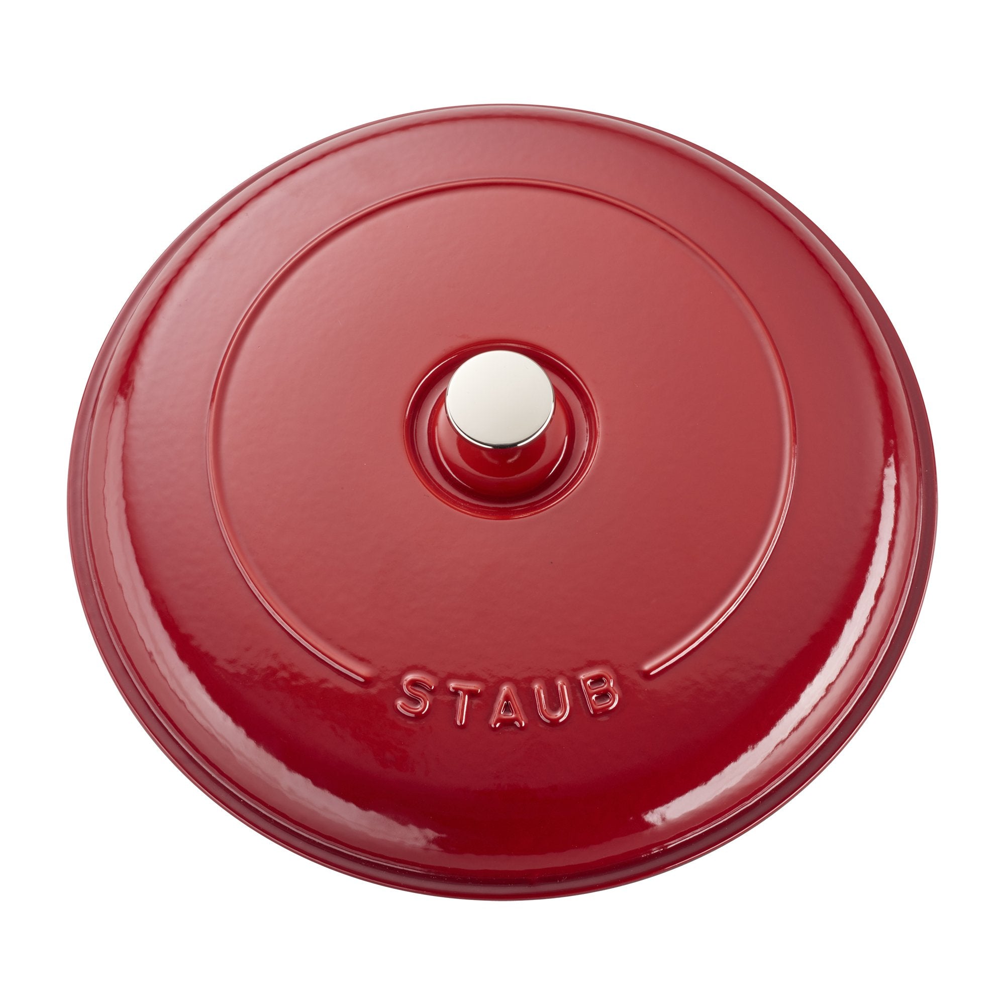 Staub Cast Iron 3.5-Qt Braiser - Cherry, Made In France