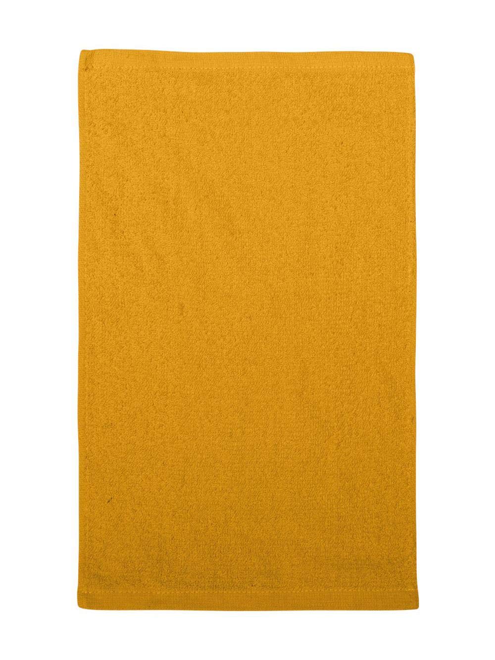 Q-Tees Budget Rally Towel - Gold  One Size