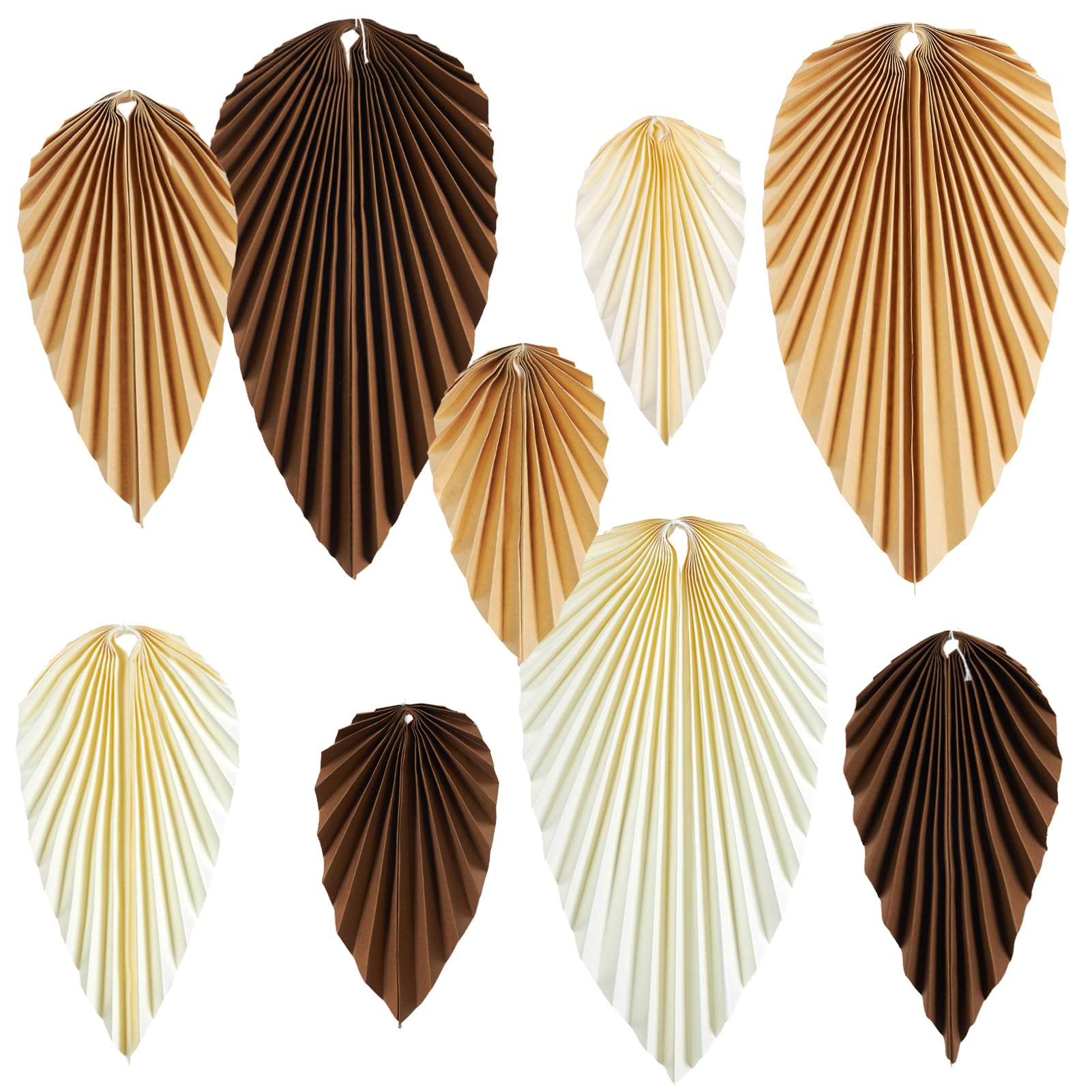 Sunbeauty Boho Paper Fans Party Decorations Paper Leaves For Decoration Natural Party Decorations Paper Fans Classroom Decoratio