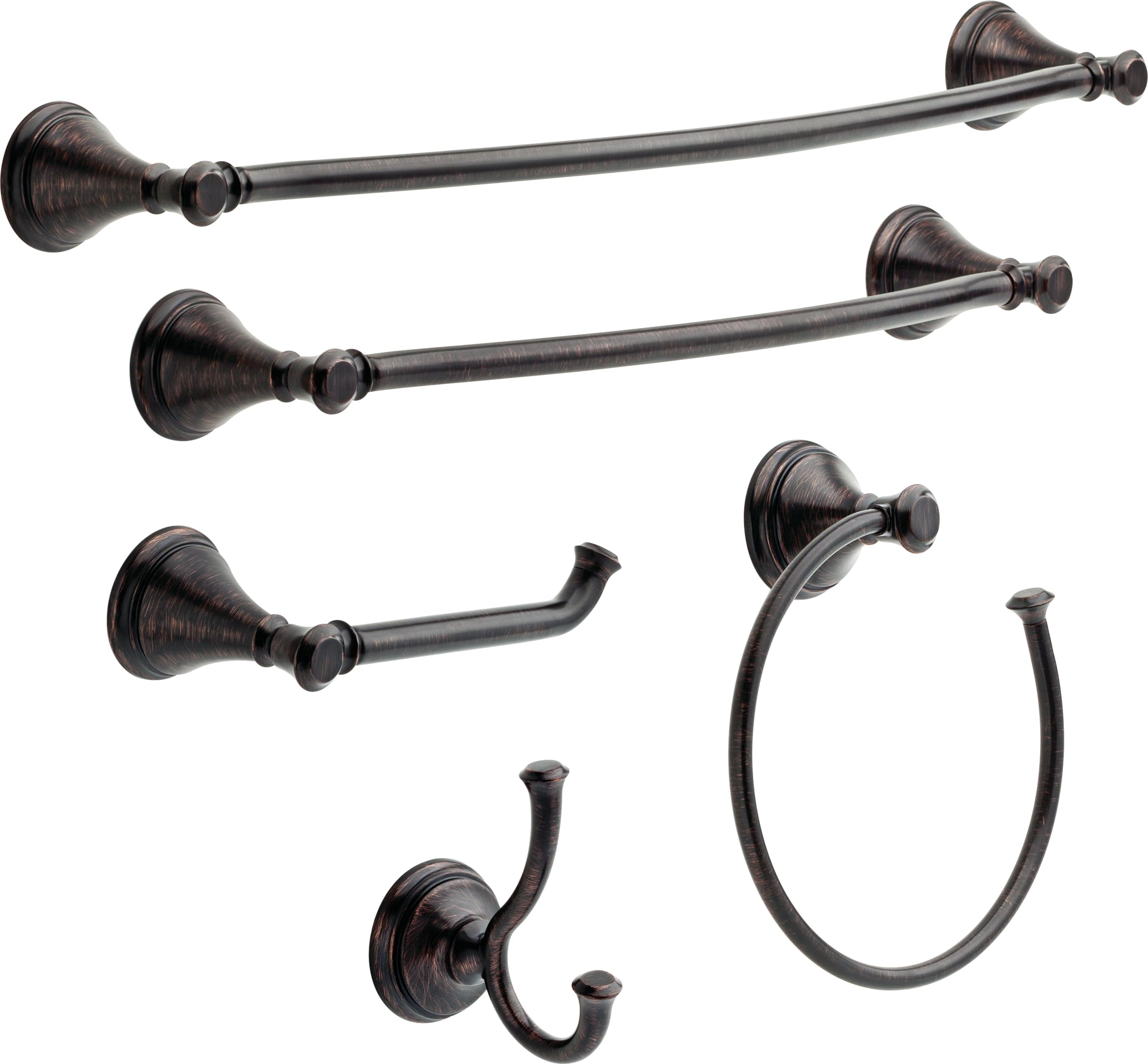 Delta Faucet 79750-Rb Cassidy Wall Mounted Toilet Paper Holder In Venetian Bronze