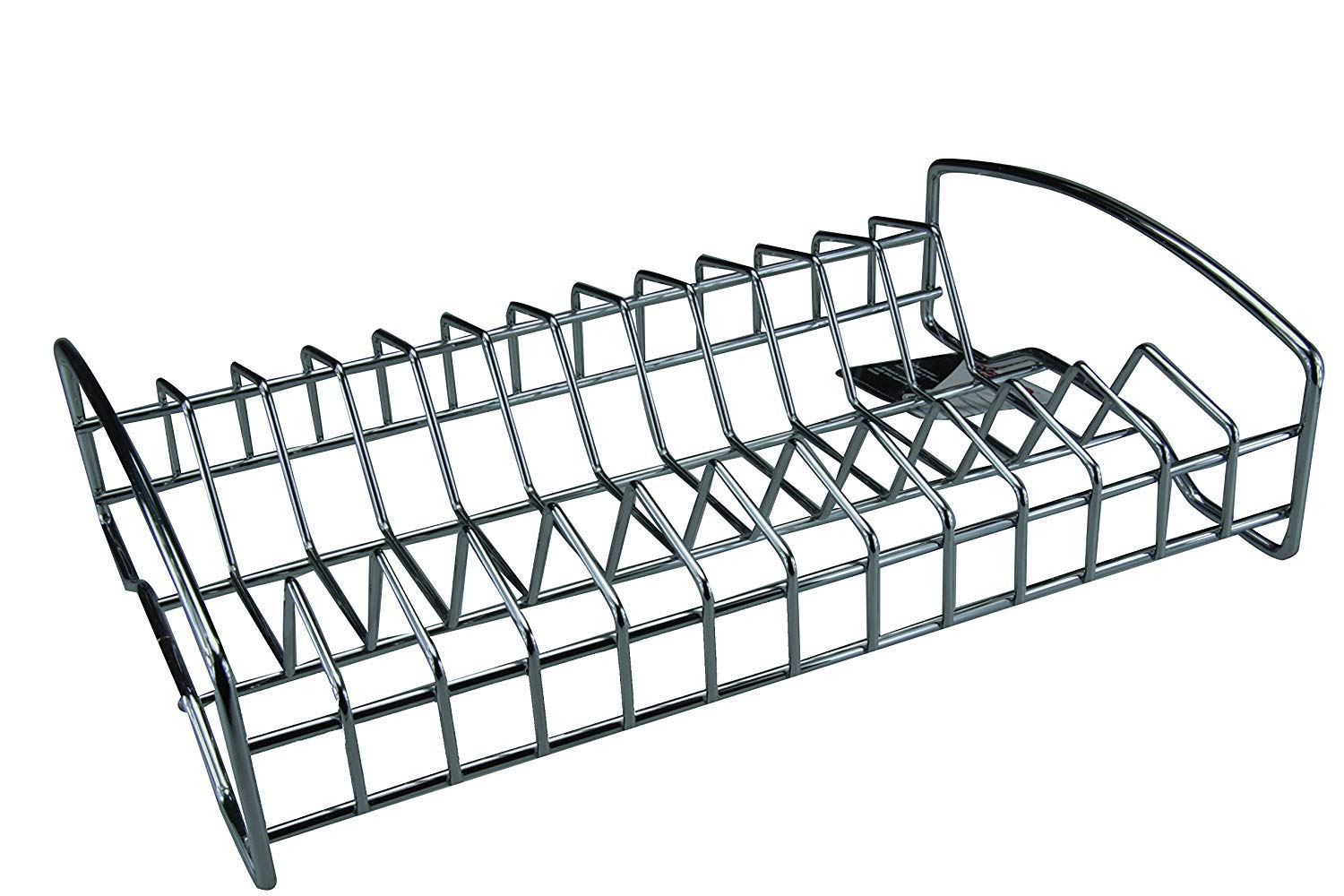 Indian Decor 31020 Sink Rack Water Drainer Plate Rack 12Plate Drainer Rack, Chrome