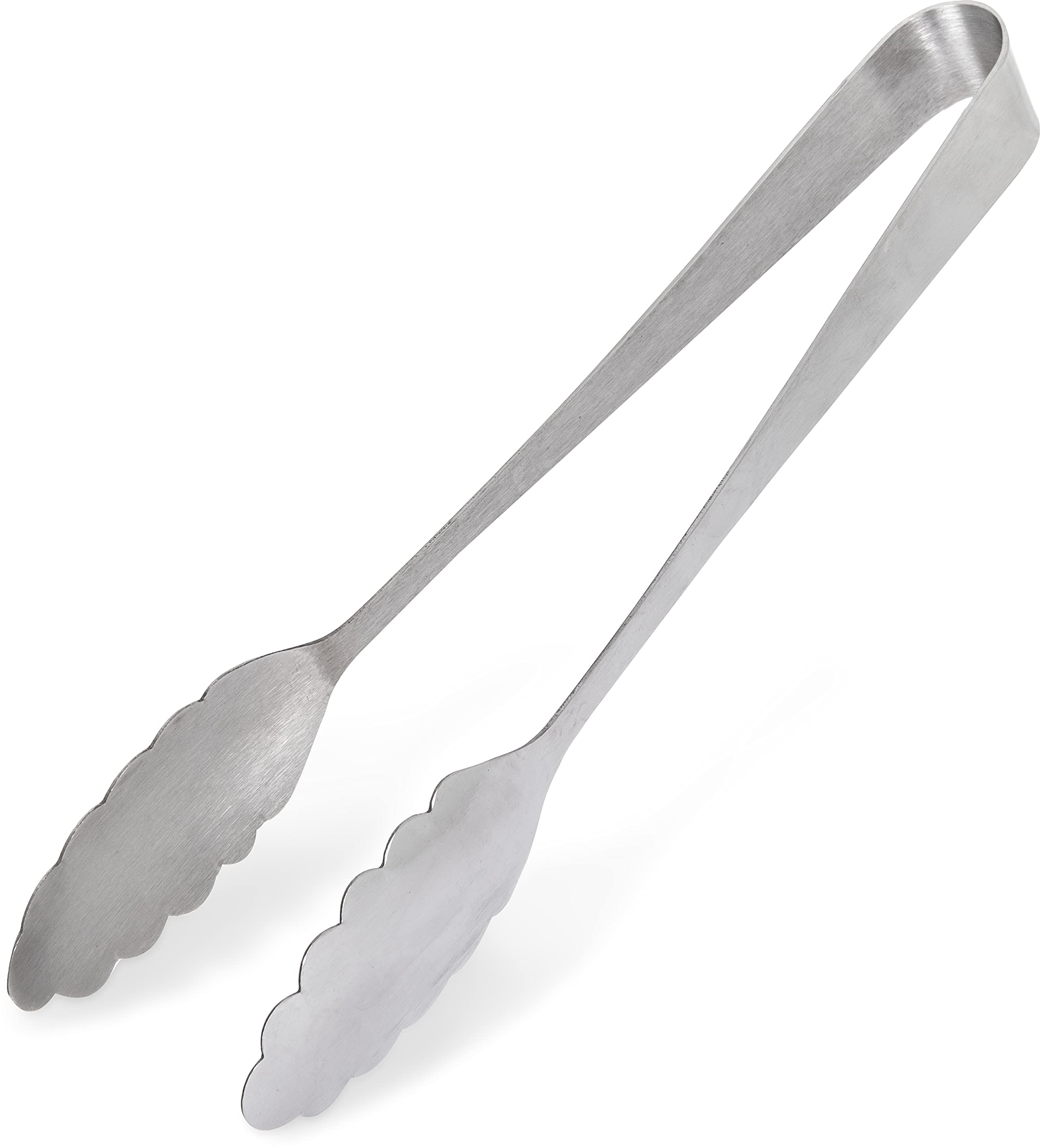 Carlisle Foodservice Products 607683 Stainless Steel Scalloped Serving Tong, 10-1/2'' (Pack Of 12)