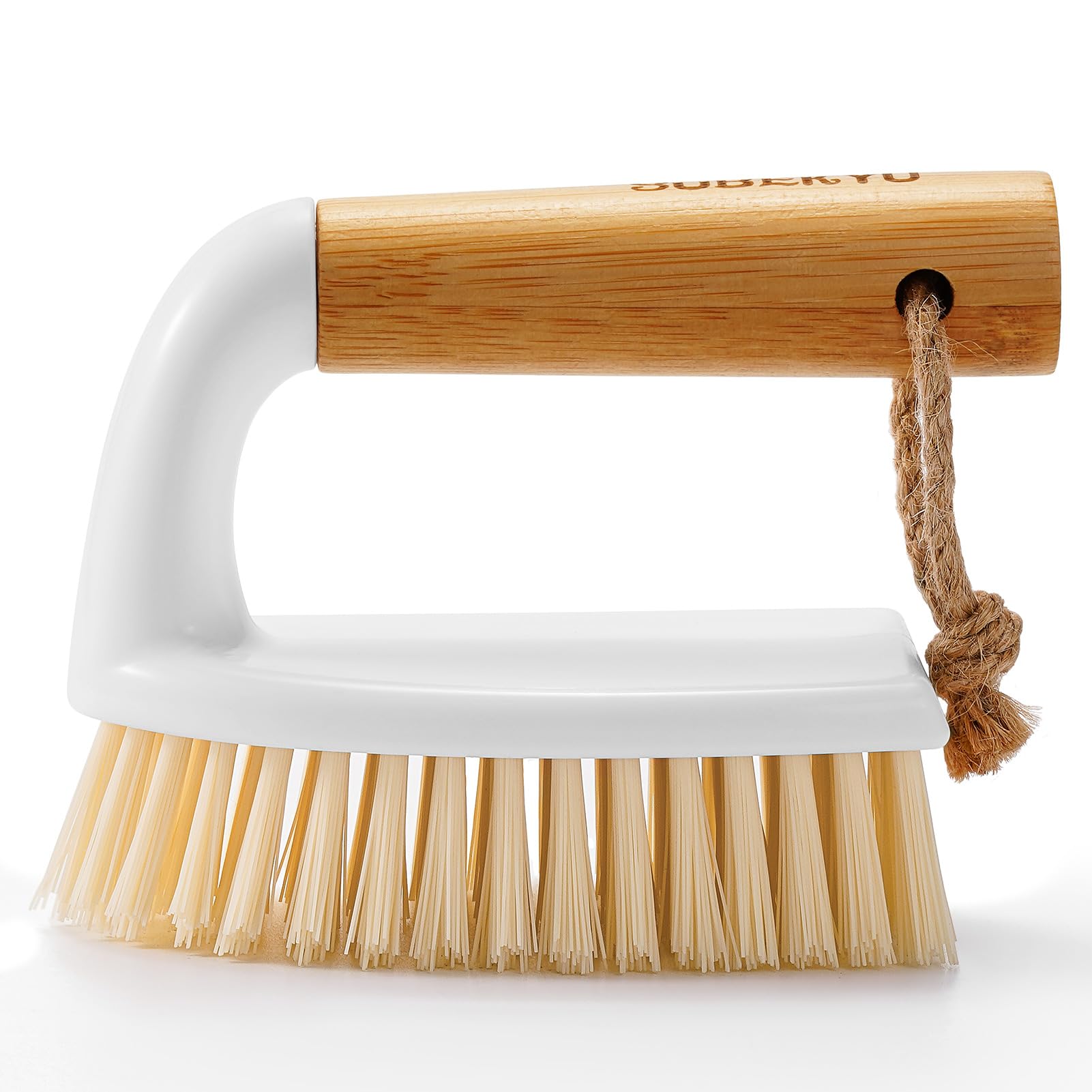 Subekyu Scrub Brush, Cleaning Brushes With Handle For Household Use, Heavy Duty Scrub Brushes For Cleaning Bathroom Shower Toile