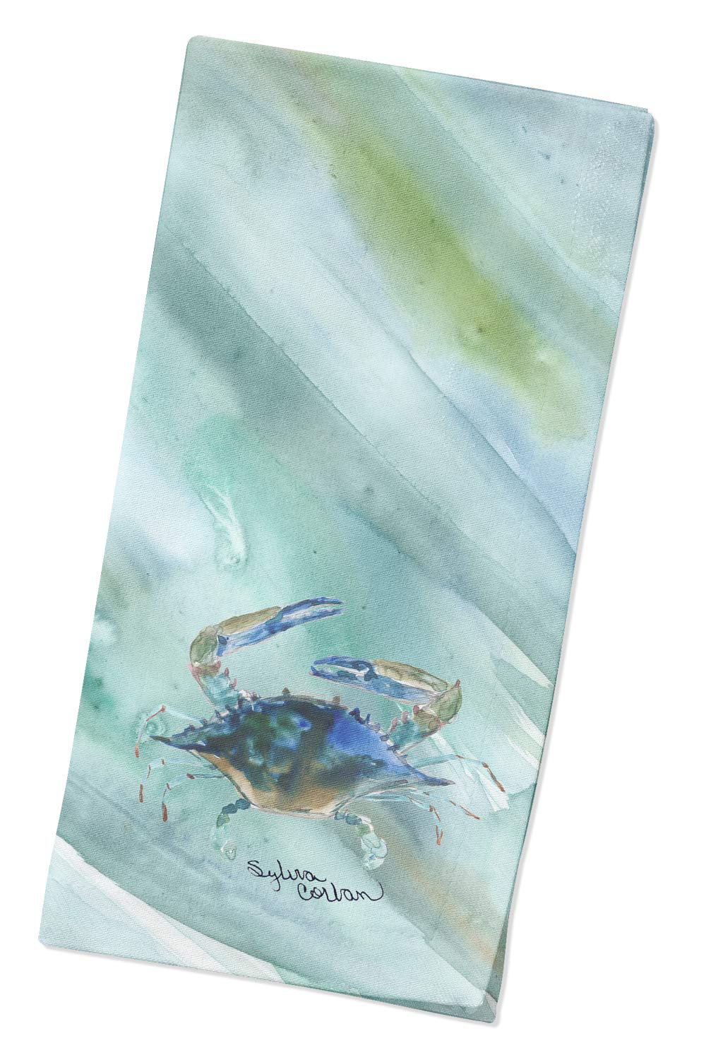 Crab #2 on Blue Napkin SC2044NAP