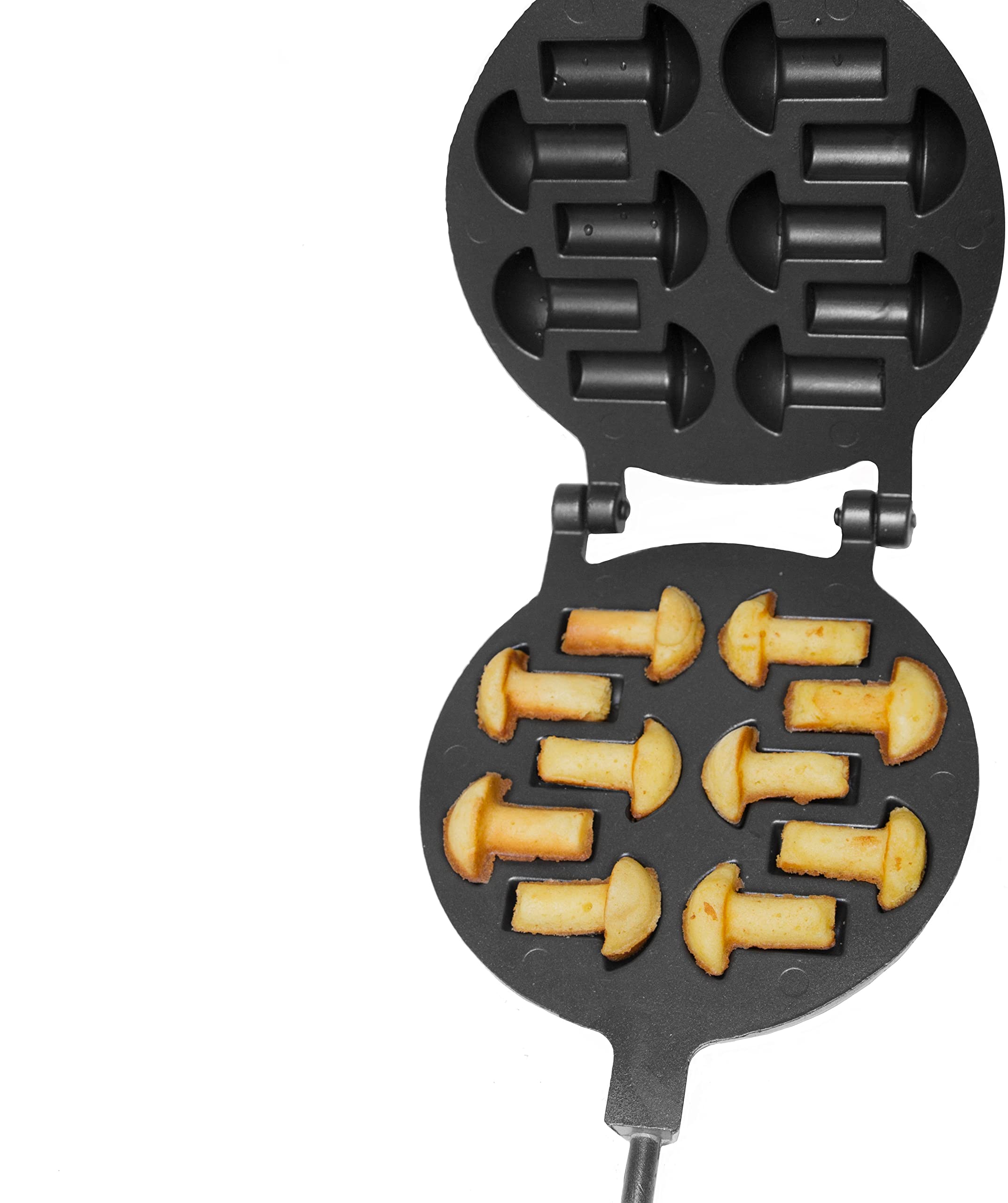 Nonstick Coating Cookie Maker Walnut Mushroom Assorted Tasty Homemade Cookies Baking Tools & Accessories Cookie Presses Bakewar