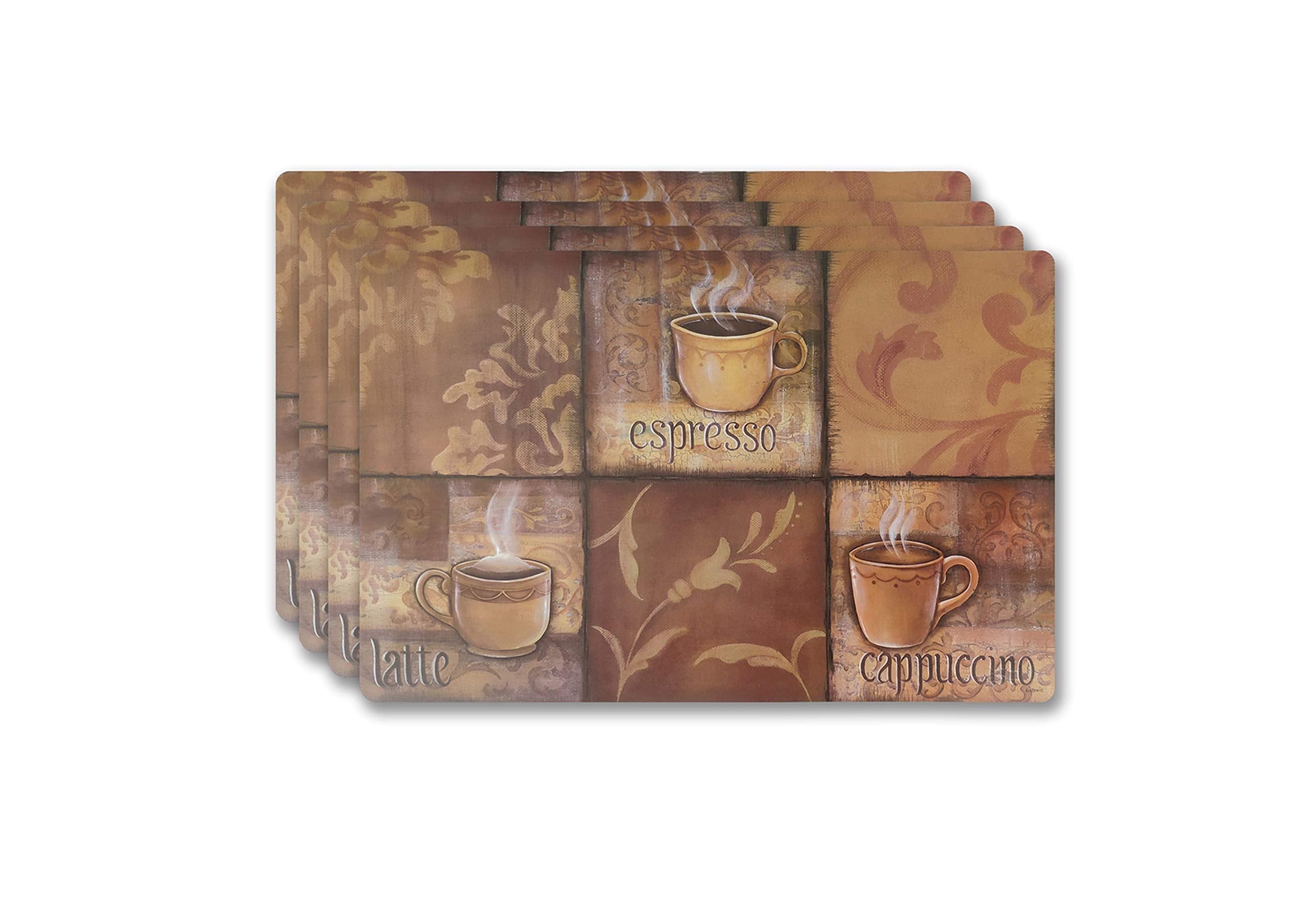 Popular Home Stylish Place Mats Coffee Tiles Kitchen D  Cor With Premium Polypropylene Material Stain Resistan, Design Your Kitc