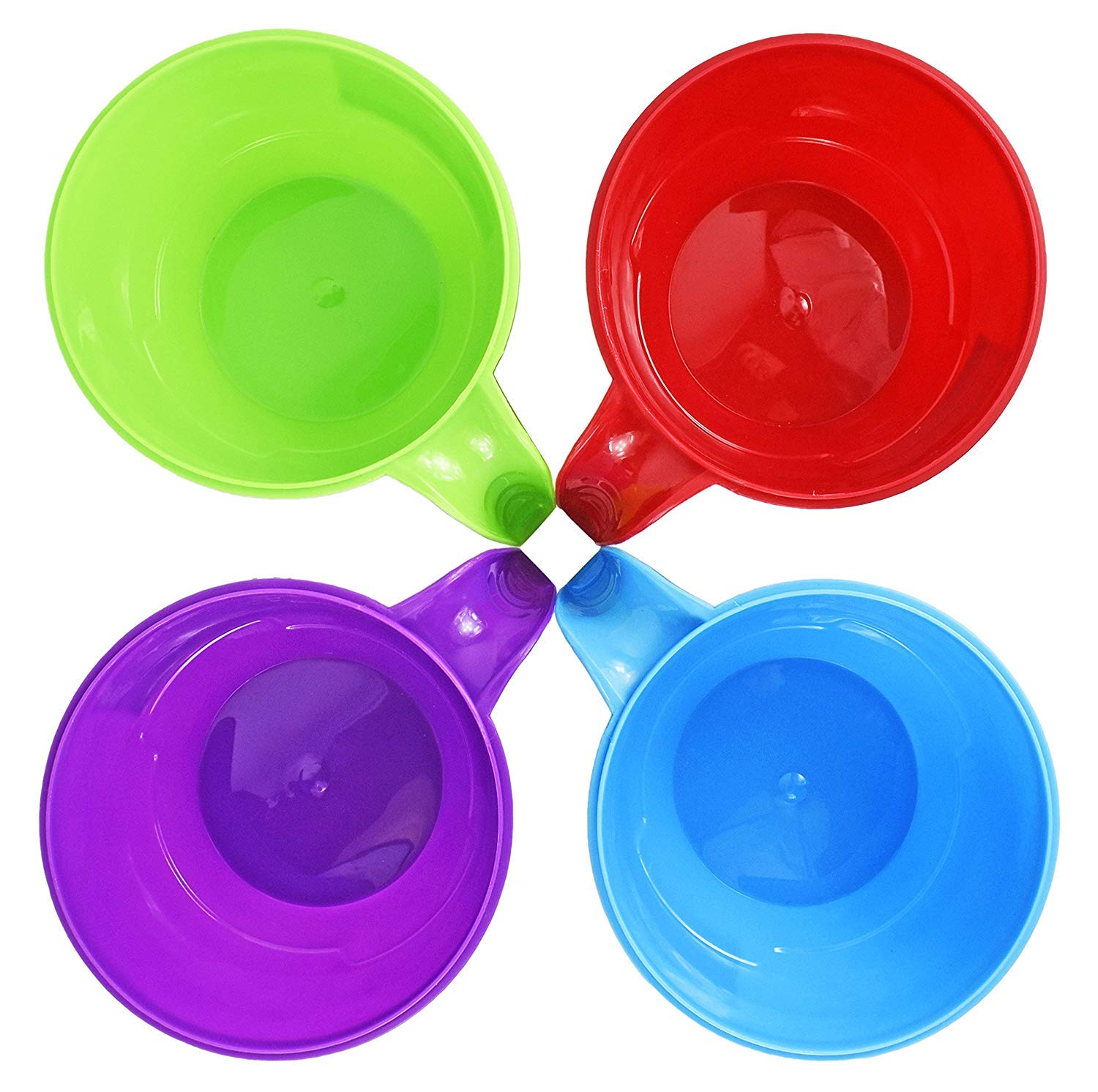 Black Duck Brand Set Of 4 Soup Mugs 28 Ounce Heat Soup In The Microwave And Take It On The Go! Perfect For Work School And Meal