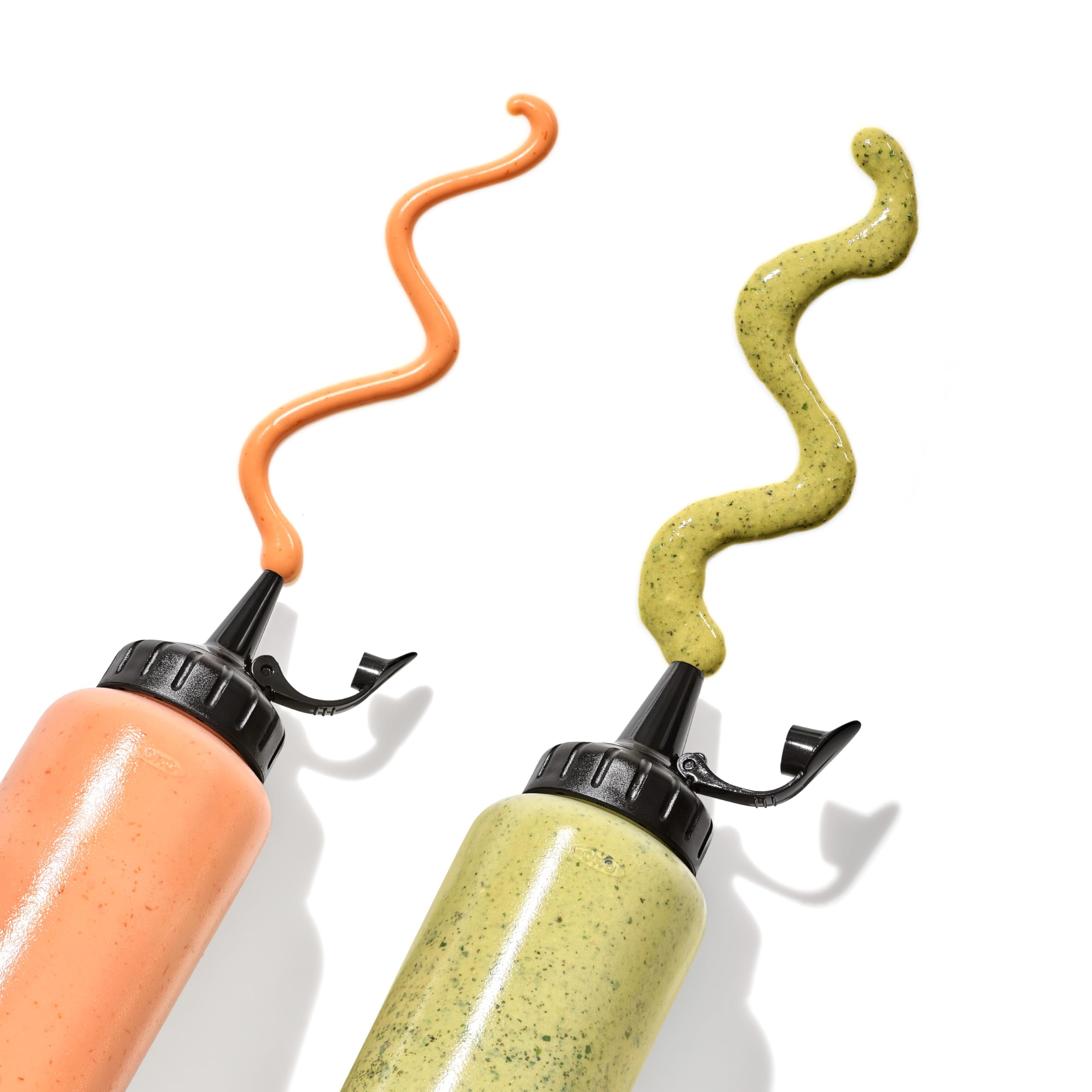 OXO Good Grips Chefs Squeeze Bottle Set  Plastic  Translucent