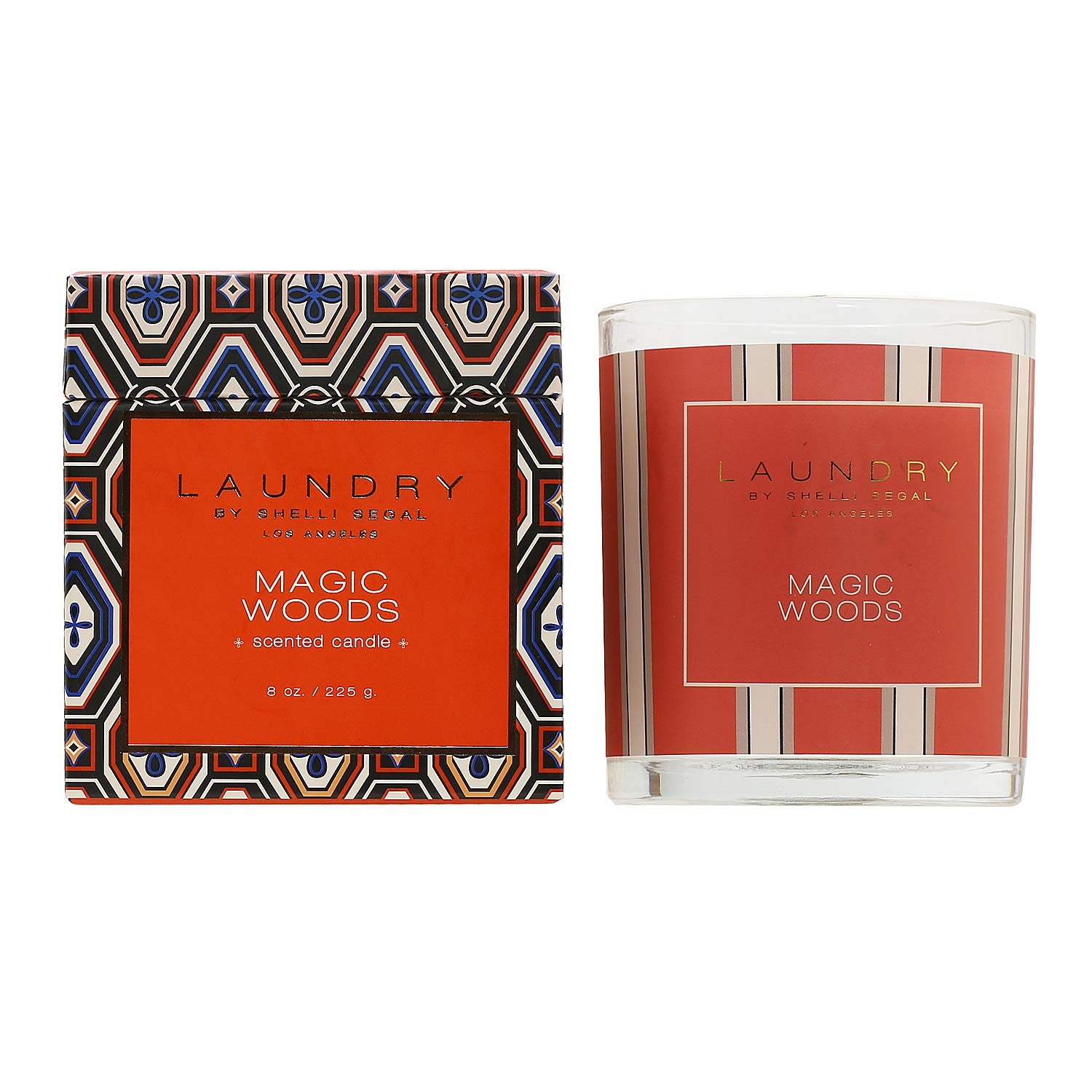 LAUNDRY BY SHELLI SEGAL Magic Woods Scented Candle 8 OZ