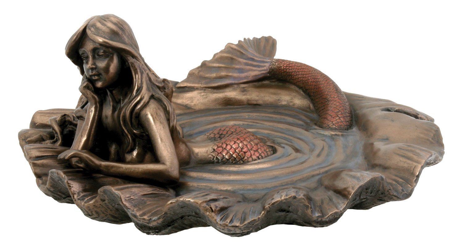 Summit Collection Art Nouveau Mermaid Tray