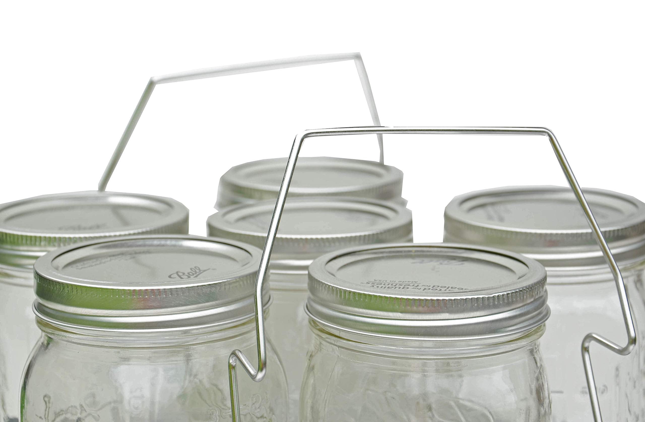 Blimber Stainless Steel Canning Rack, Contoured Steel Handles Rack, Non-Rusting Rack - Canning Becomes Easy, Fun And Safe