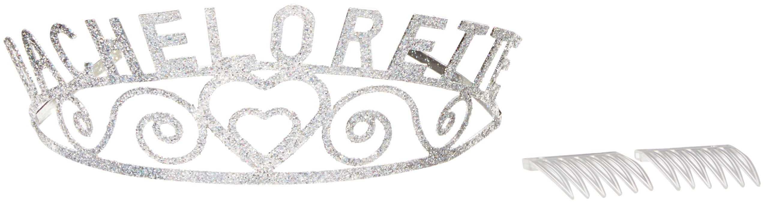 Bachelorette Glittered Metal Tiara