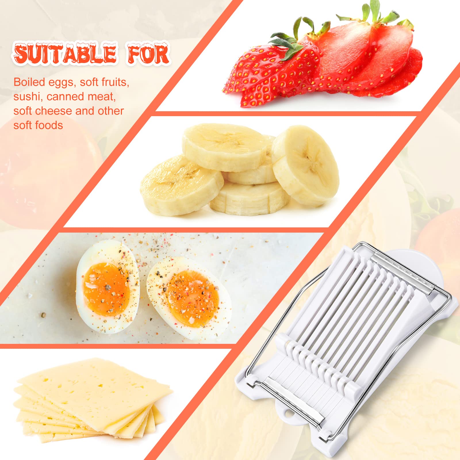 2 Pieces Musubi Mold And Slicer Rectangle White Musubi Maker Kit Safe Luncheon Meat Slicer Musubi Press Mold For Kitchen, Restau