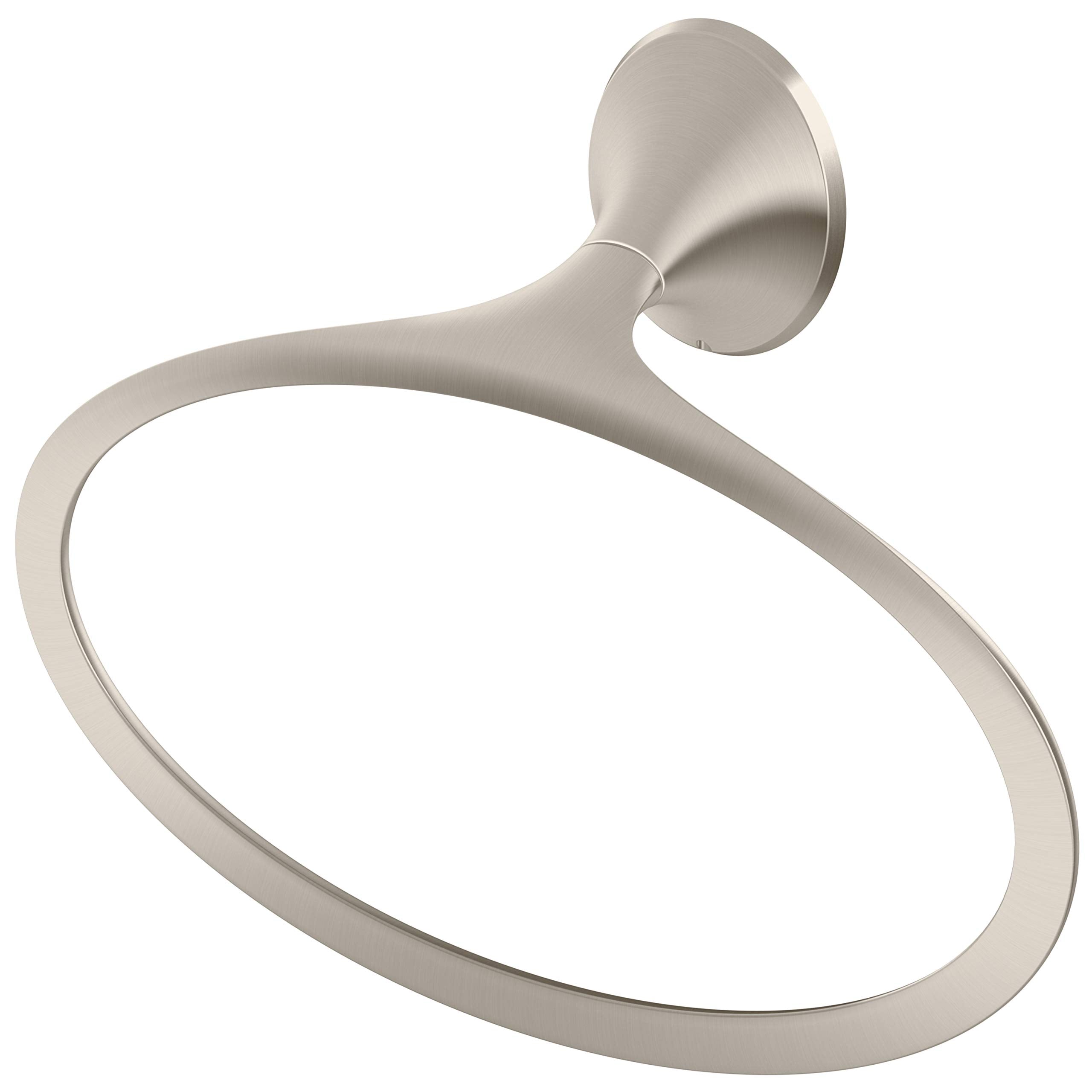 Pfister BRB-RH0K Rhen-Towel Ring, Brushed Nickel