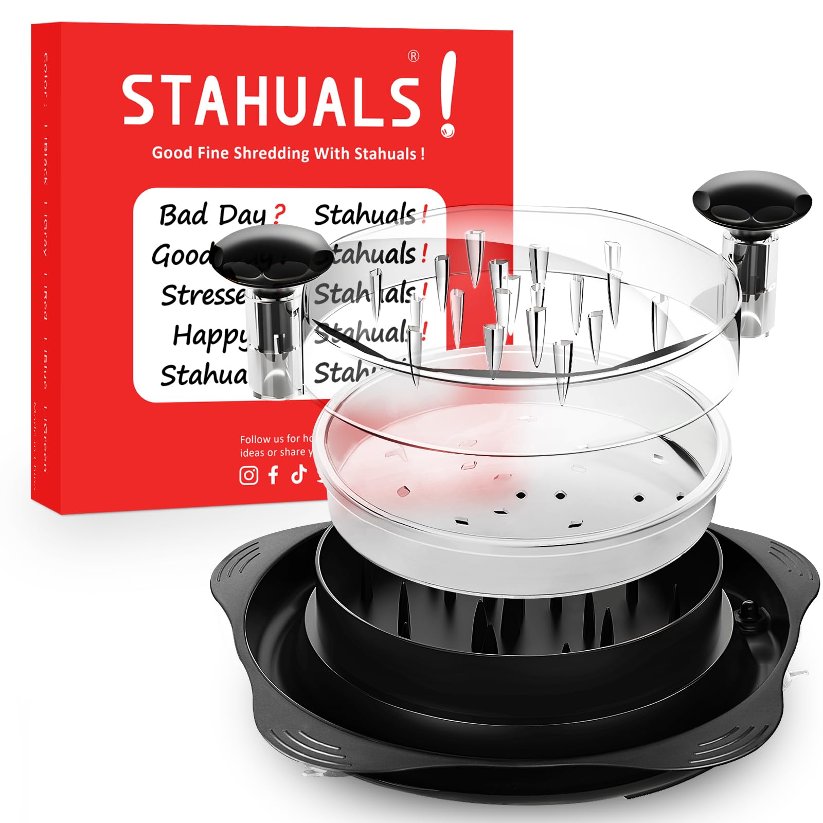 4Th Generation Chicken Shredder Tool Twist Large Meat Shredder Tool Twist 11Inch Chicken Breast Shredder Machine Chicken Grinder