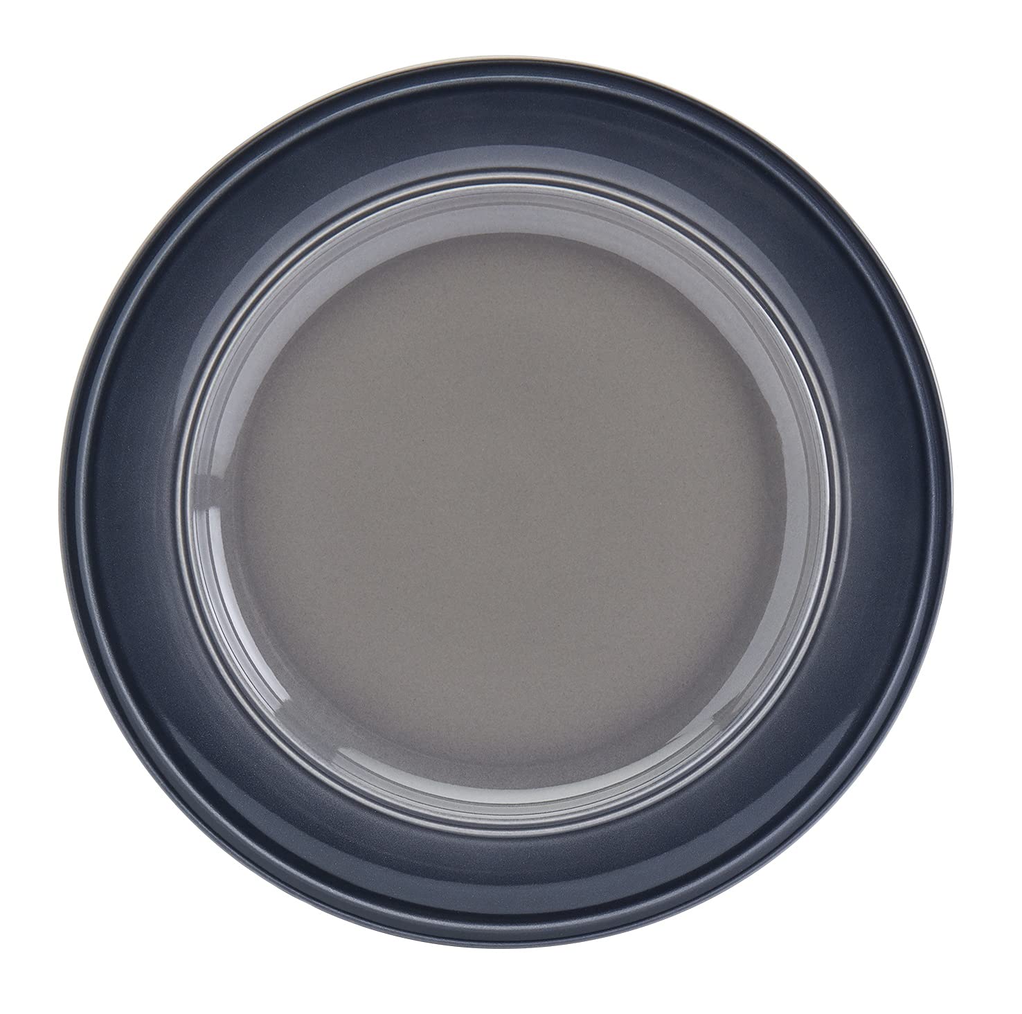 Mason Craft & More Festival Dinnerware Collection- Round Durable Stoneware Bold Colorful Ombre Glaze Plates Bowls, 12 Piece Fest