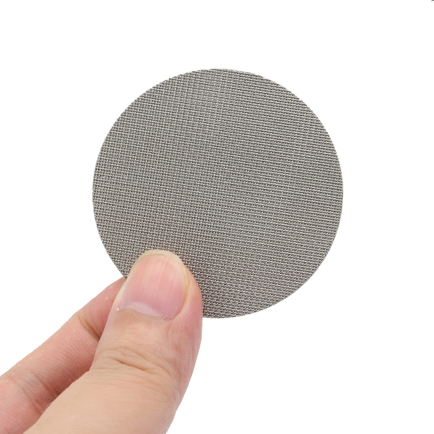 2 Pack 58.5Mm Espresso Puck Screen, Reusable 1.7Mm Thickness 150M Coffee Filter Mesh Plate For Espresso Portafilter Filter Baske