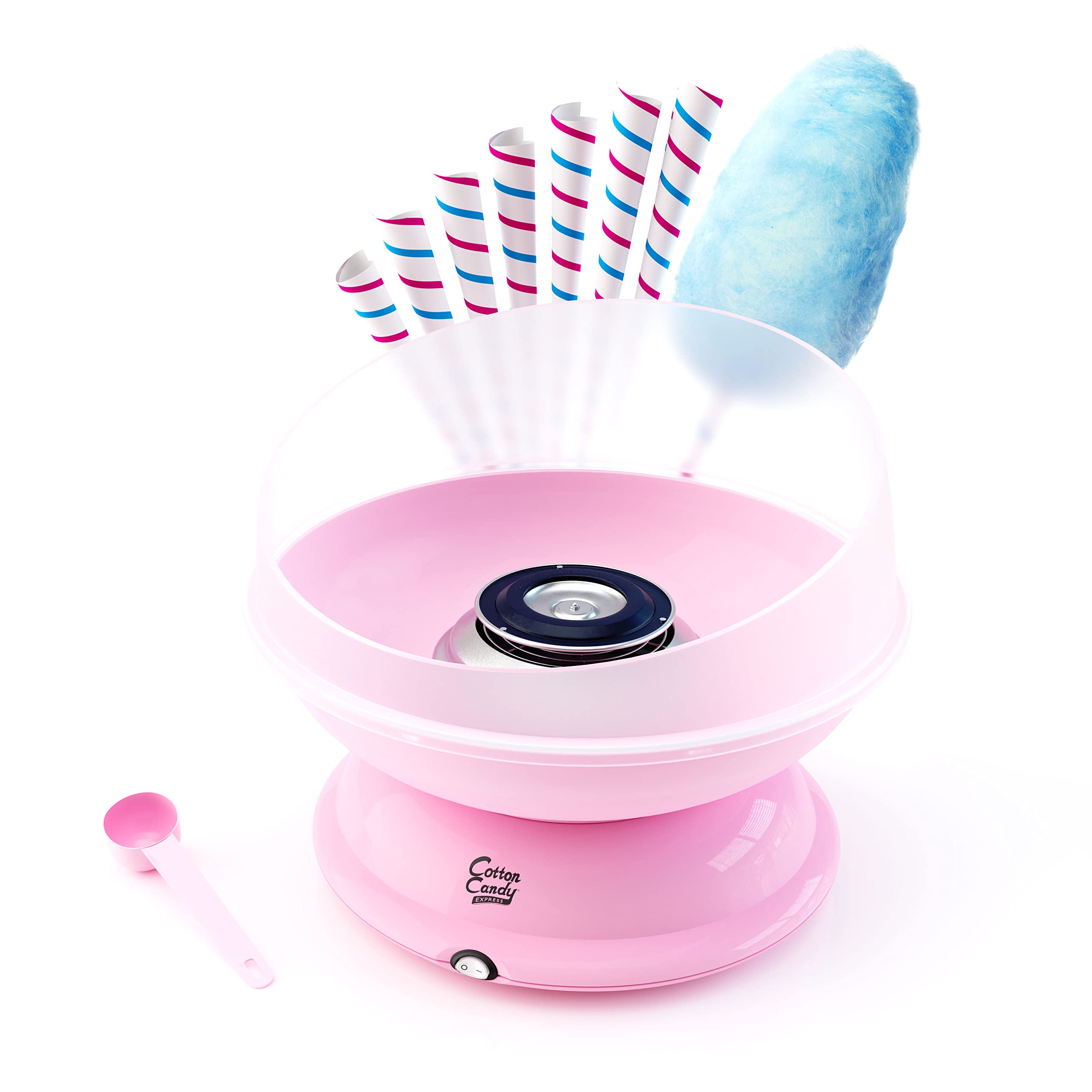 Cotton Candy Express Cc1000-S Cotton Candy Machine, Pink. Easy To Use And Clean. A Great Value, Nostalgia And Fun For Kids And A
