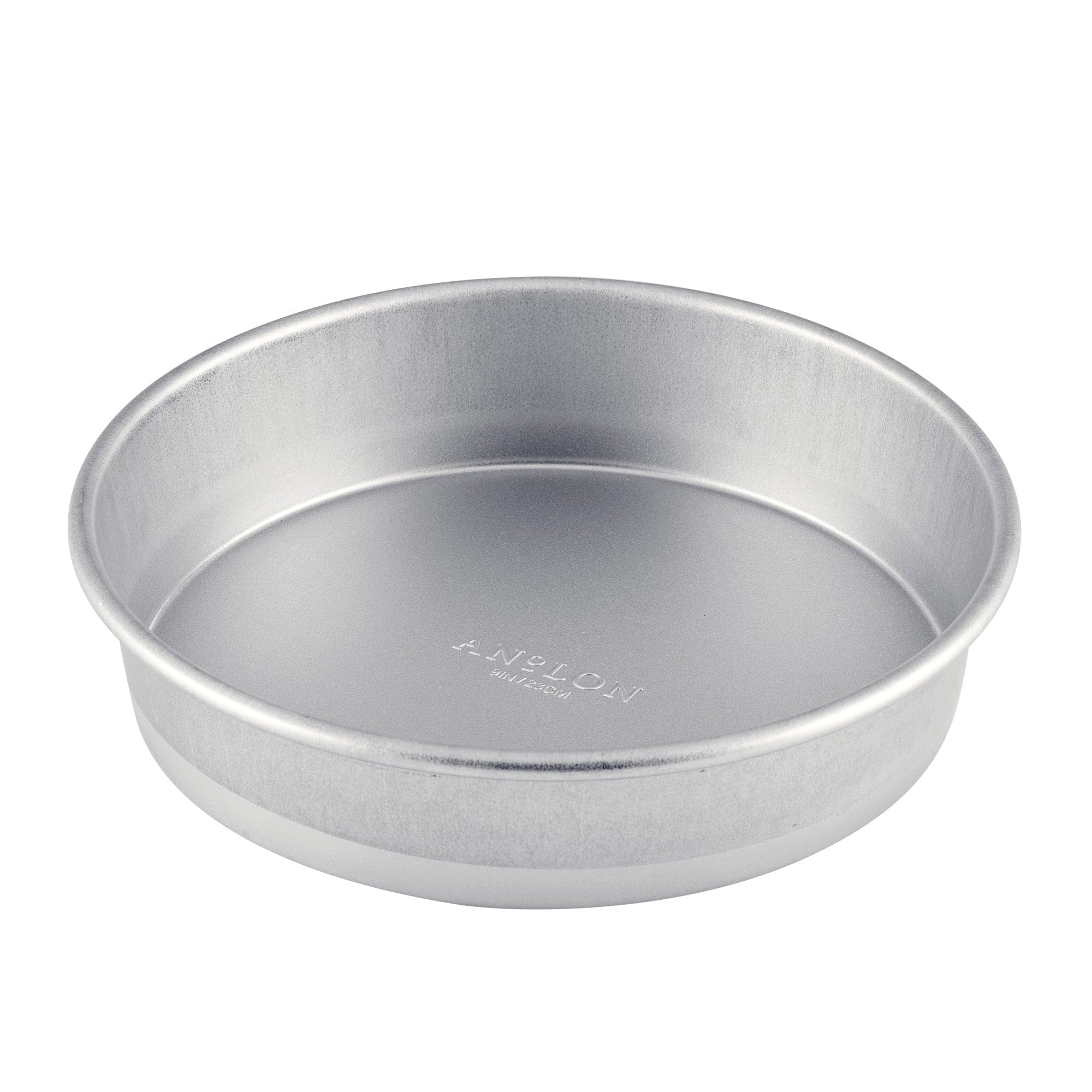 Anolon Pro-Bake Aluminized Steel Baking Cake Pan, Round, 9 Inch - Silver