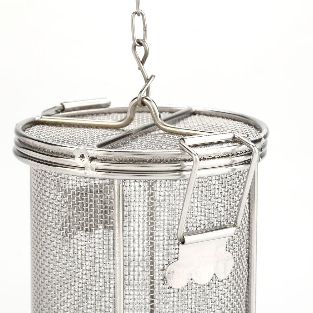 Tea Infuser, Stainless Steel Spice Seasoning Strainer Tea Strainer Soup Seasonings Separation Basket Spice Filter Kitchen Tools,