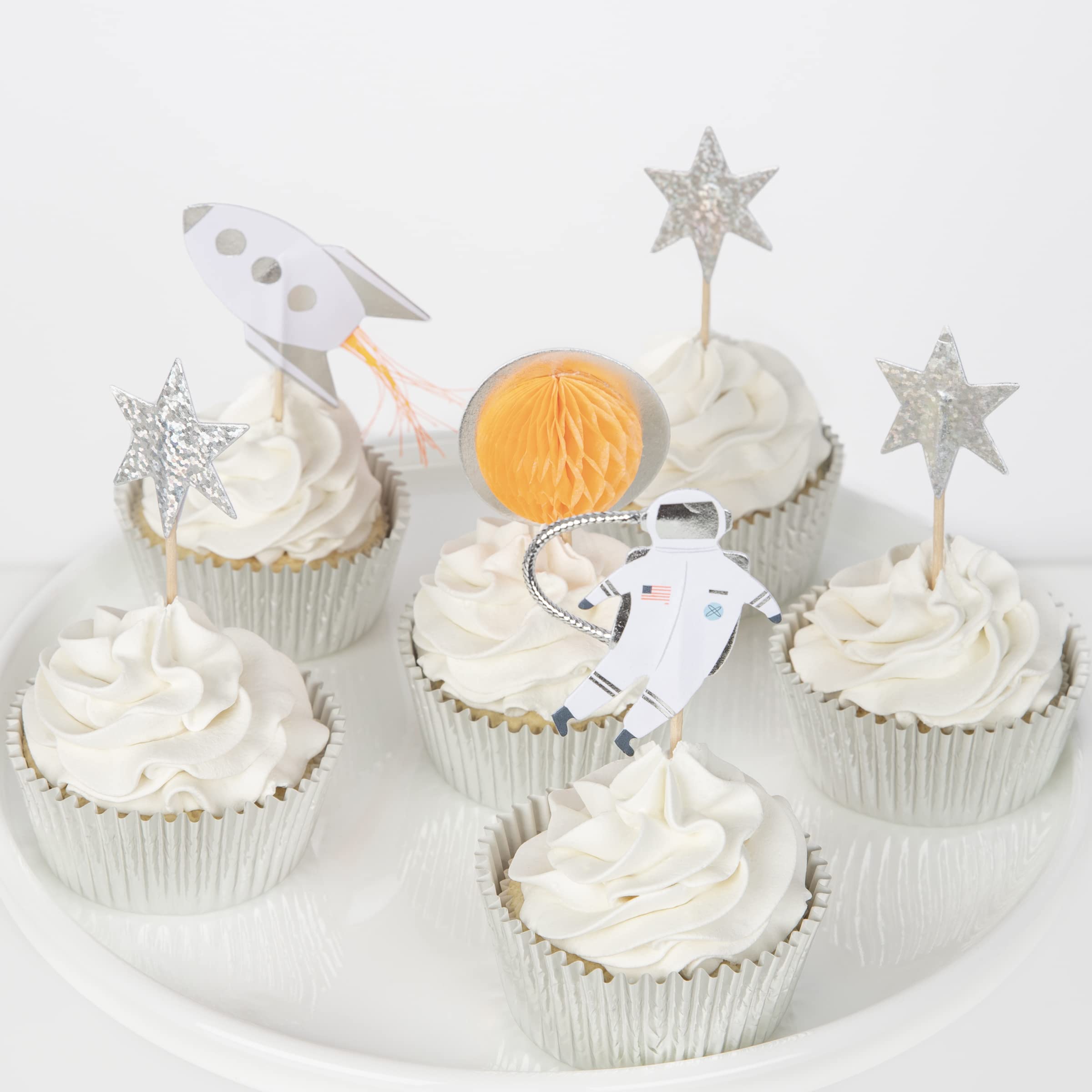 Meri Meri Space Cupcake Kit (Pack Of 24)
