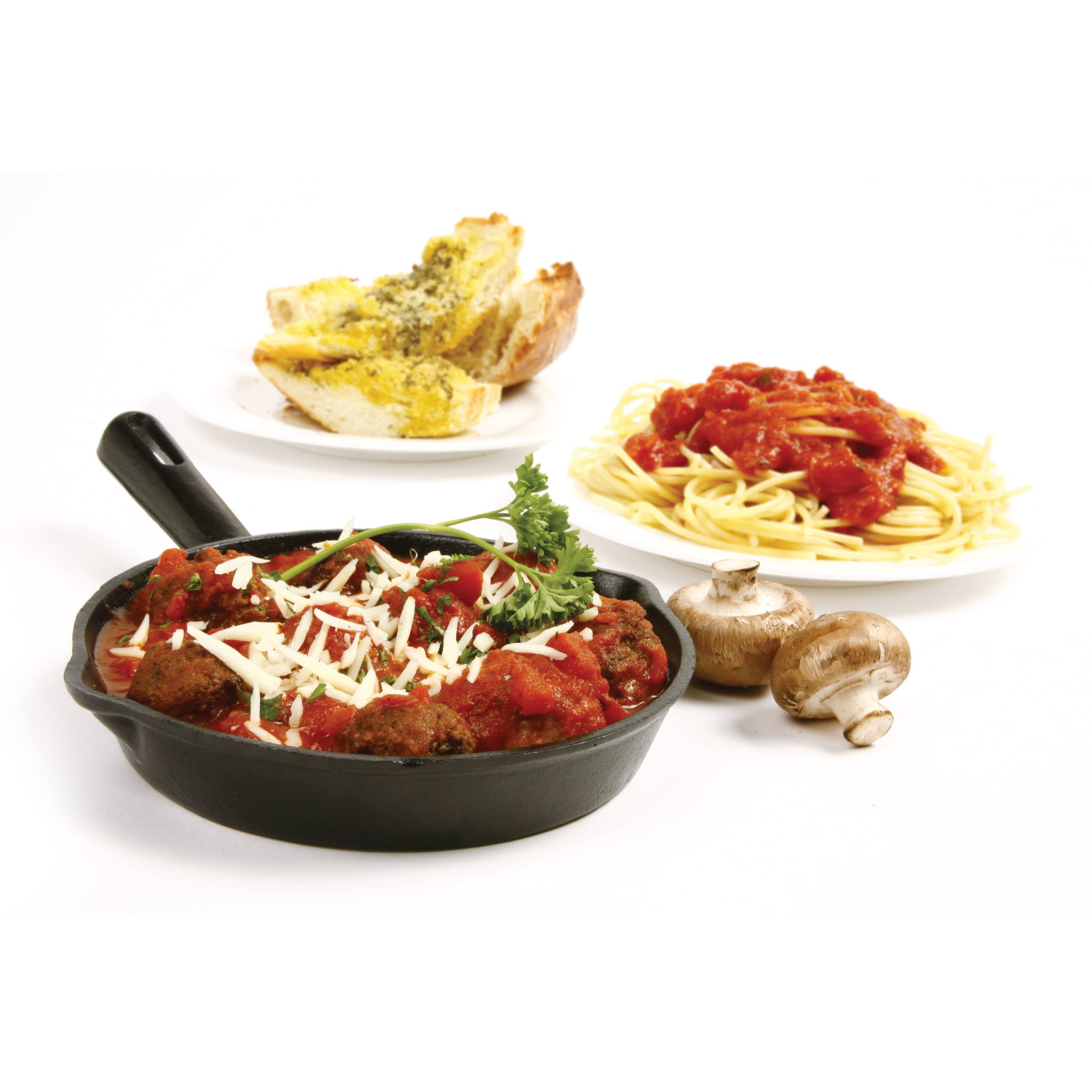 Norpro, 1 Ea 5.5 In Cast Iron Skillet, Black