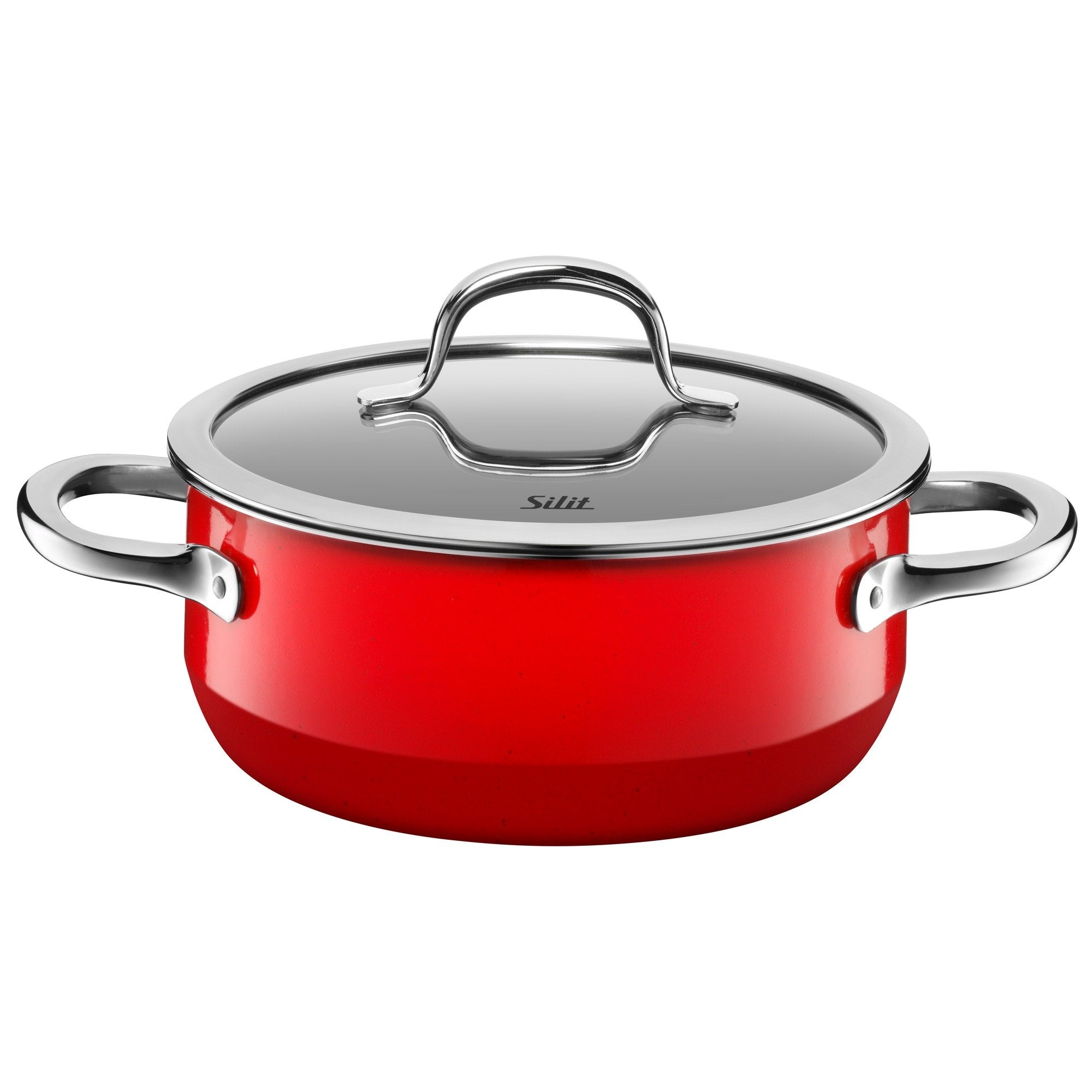 Silit 4-Parts Passion Cookware Set, Red