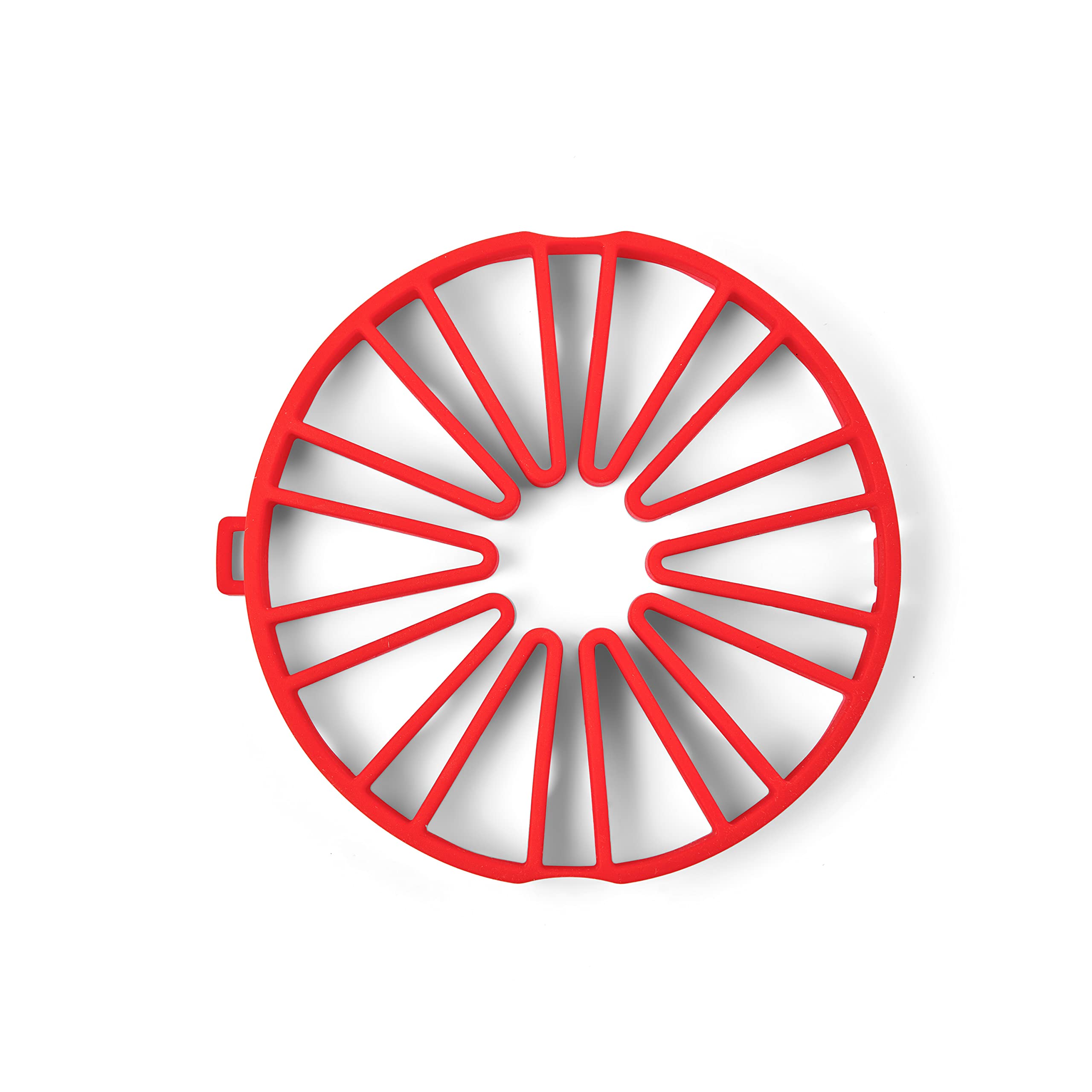 Cuisipro Silicone Dual Cooking Trivet, 7.5 X 7 X 1In, Red