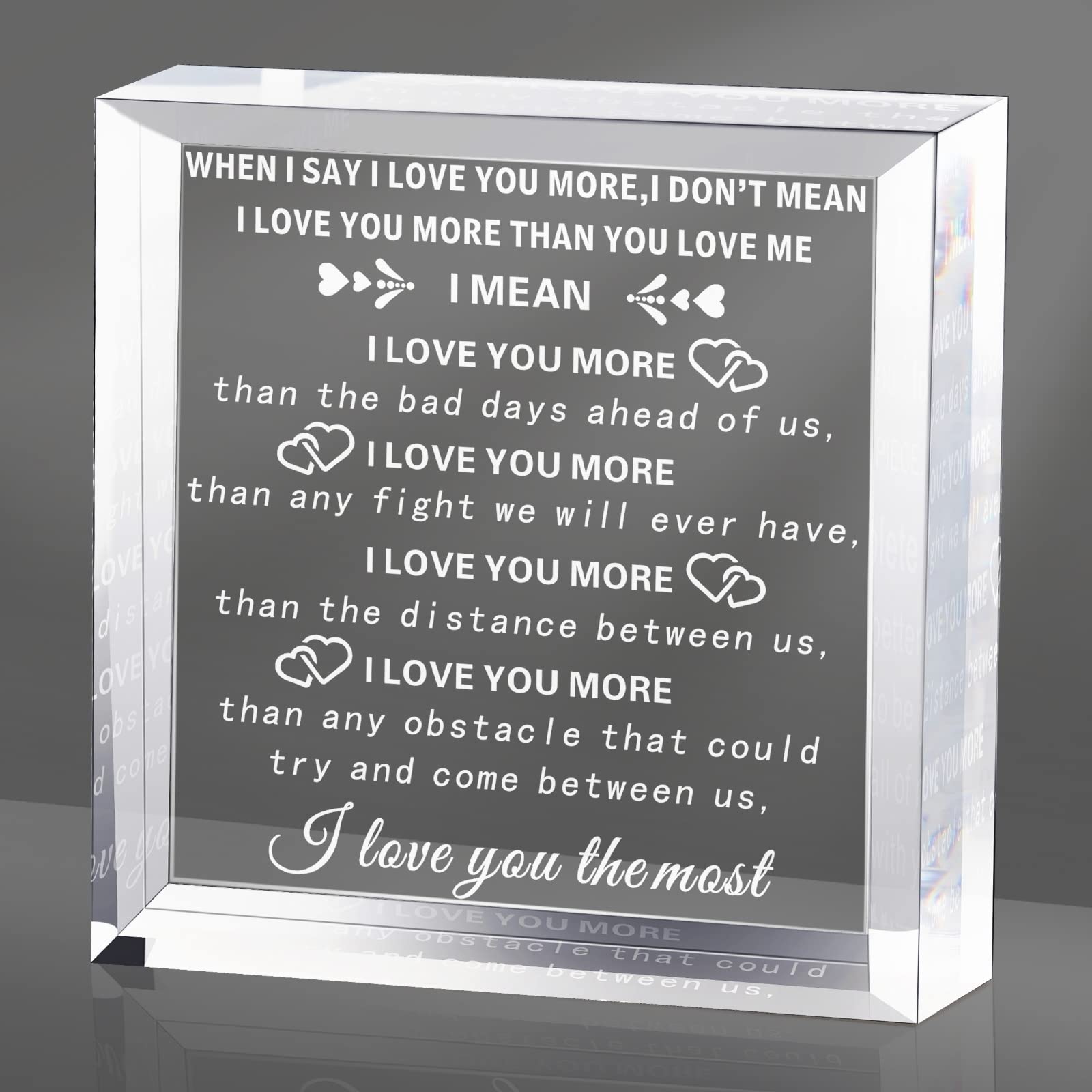 To My Man Gift for Him Anniversary Birthday Gifts for Boyfriend I Love You Gift for Him Fiance Husband Keepsake for Groom Engage