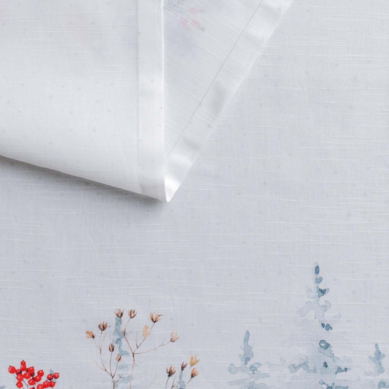 Maison D' Hermine Tablerunner 100% Cotton Table Runner Decorative Table Runners, Home, Restaurant, Buffet & Camping, Morzine (Si