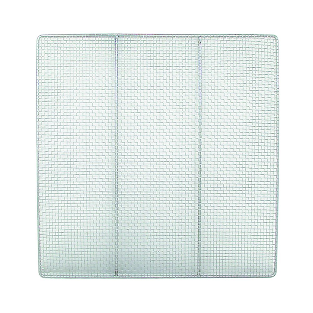 Update International (DS-23SQ) 23 x 23 Stainless Steel Doughnut Screen